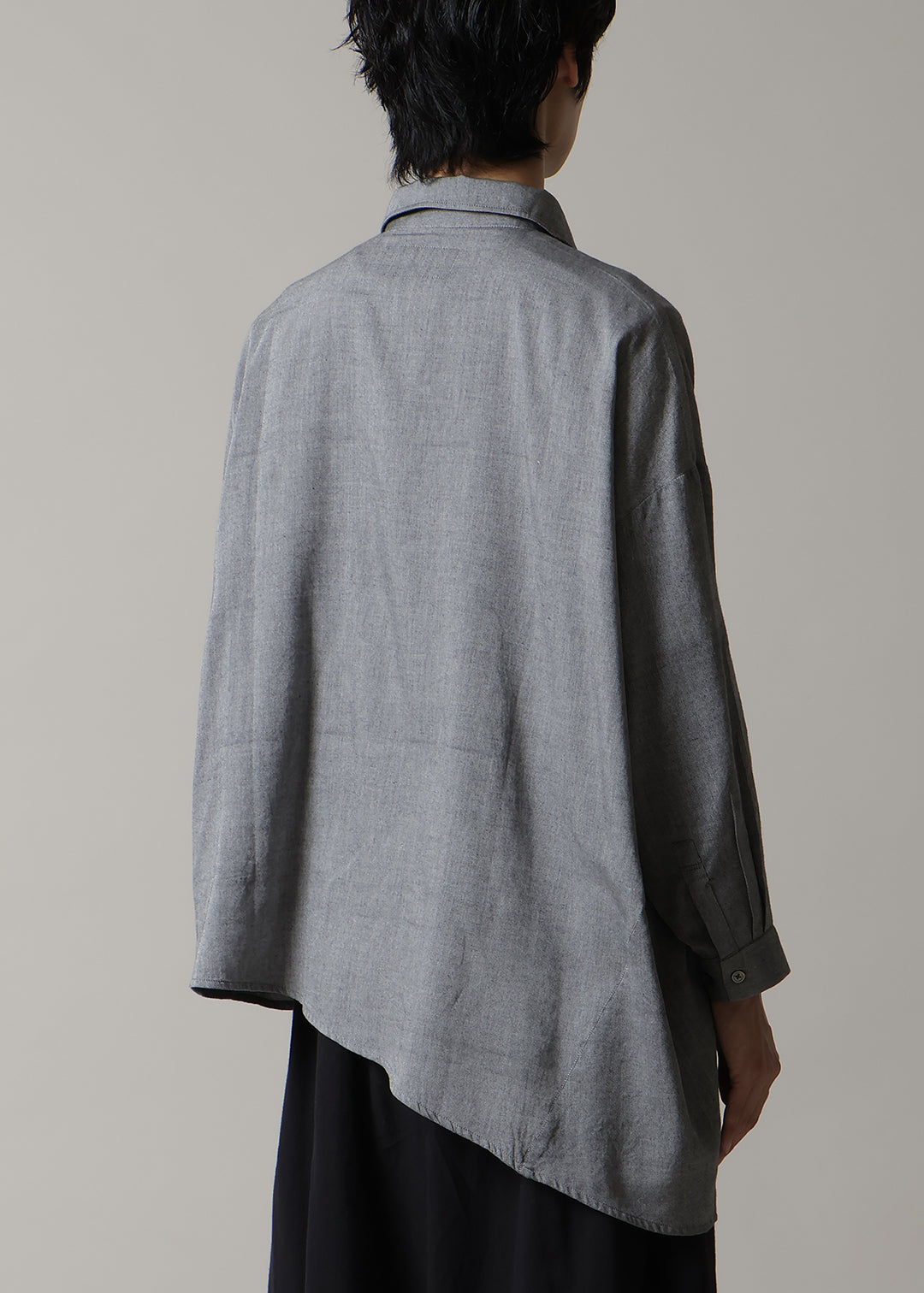 Asymme Side Long SH F/S 150tw Khadi