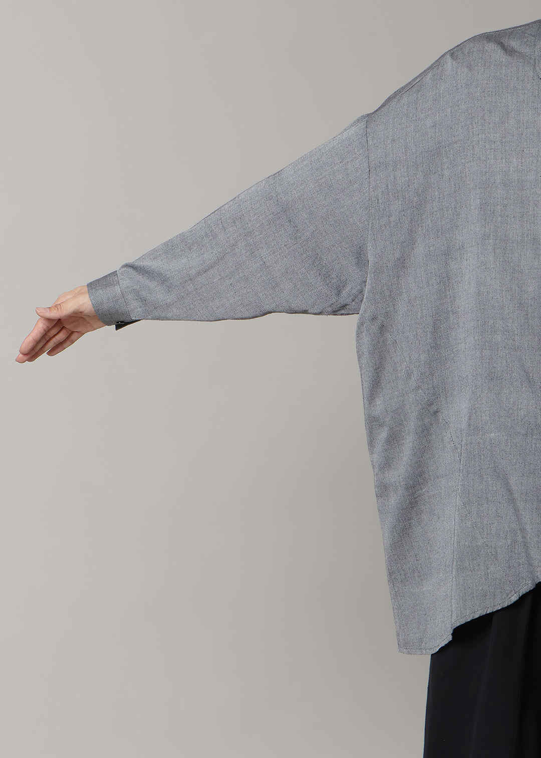 Asymme Side Long SH F/S 150tw Khadi