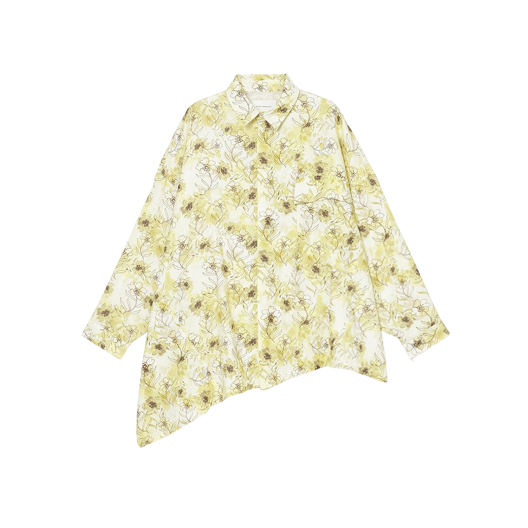 Asymme Side Long SH F/S Print Khadi – マザーハウス 公式サイト