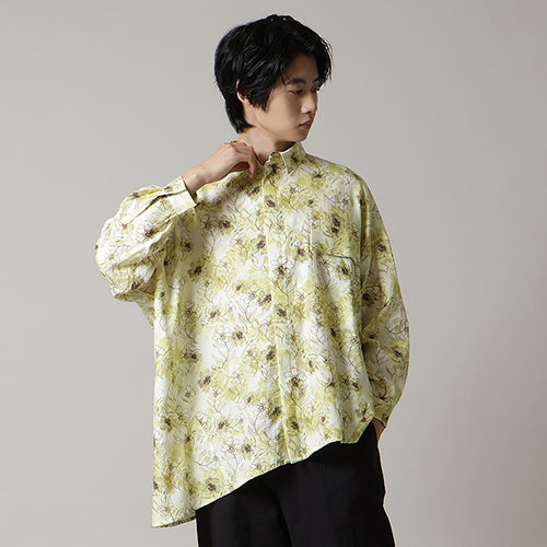 Asymme Side Long SH F/S Print Khadi – マザーハウス 公式サイト