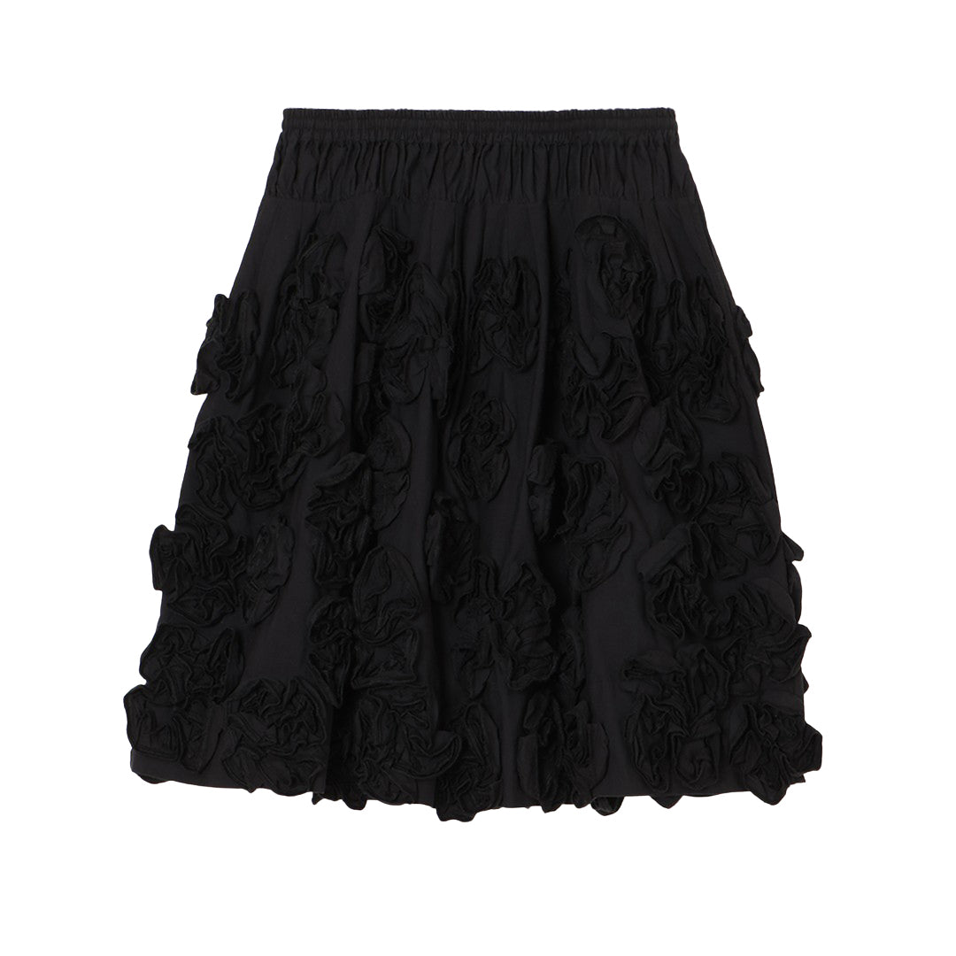 Bloom Volume Flower Skirt Cotton