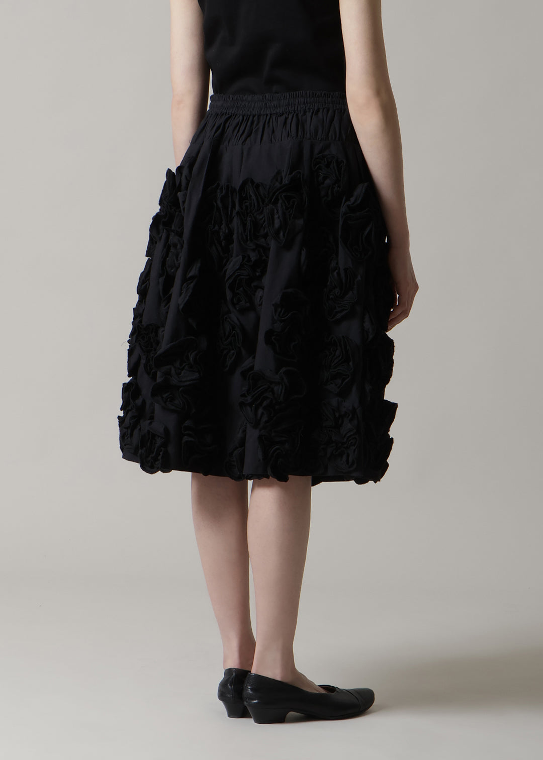 Bloom Volume Flower Skirt Cotton