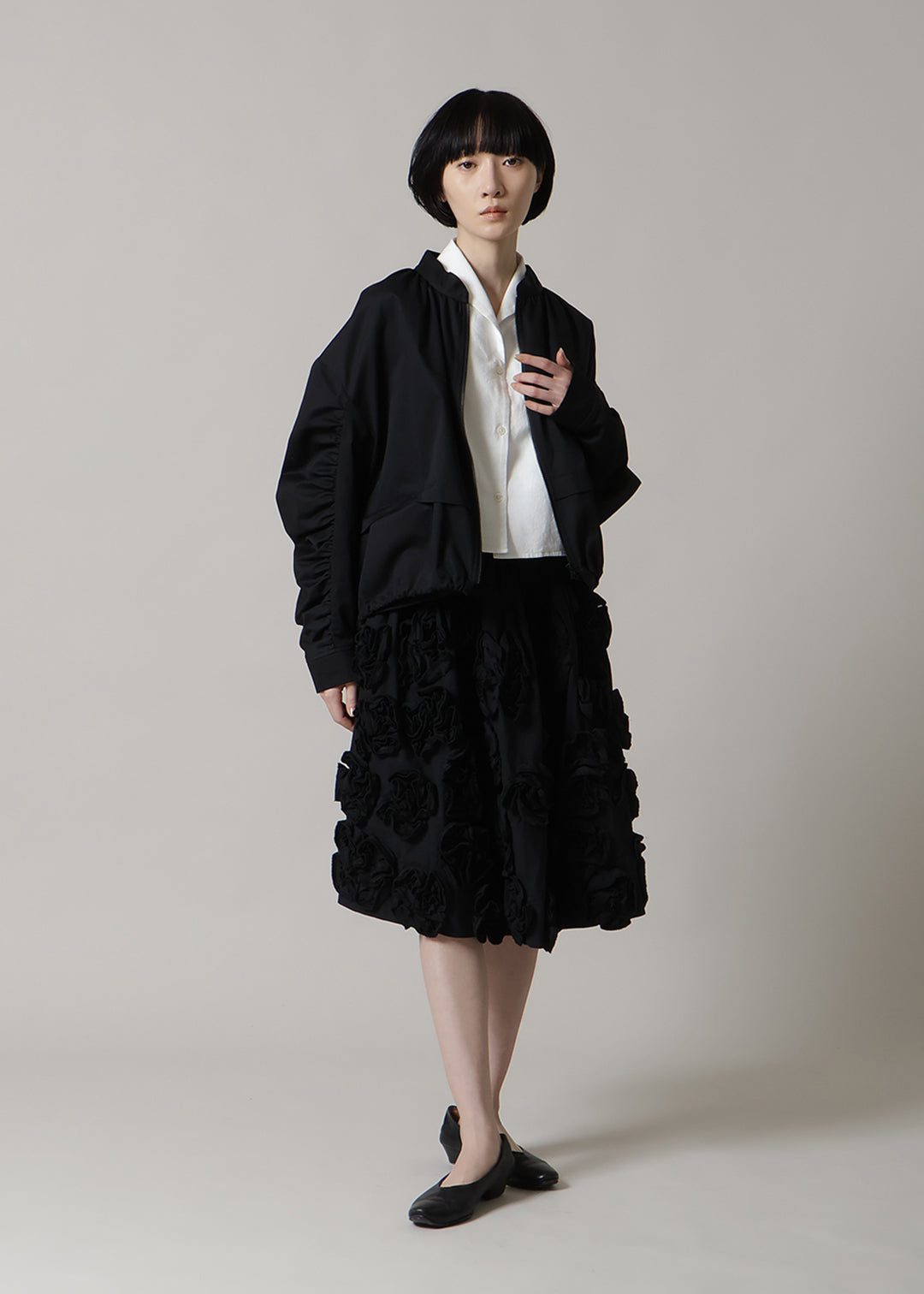 Bloom Volume Flower Skirt Cotton