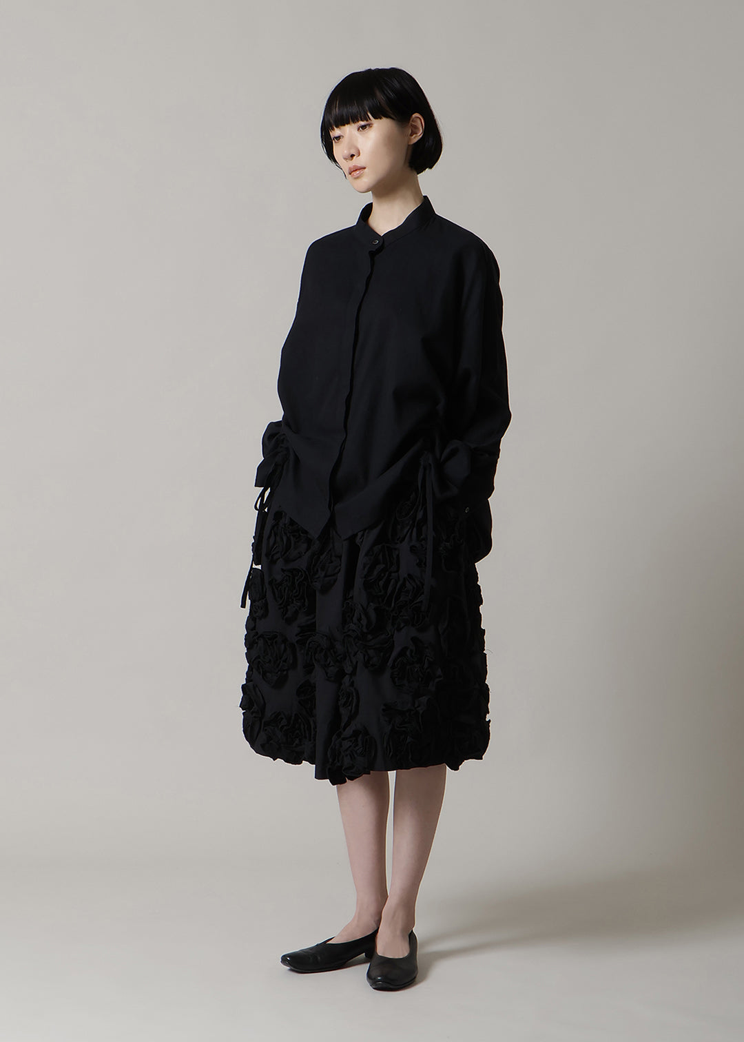 Bloom Volume Flower Skirt Cotton