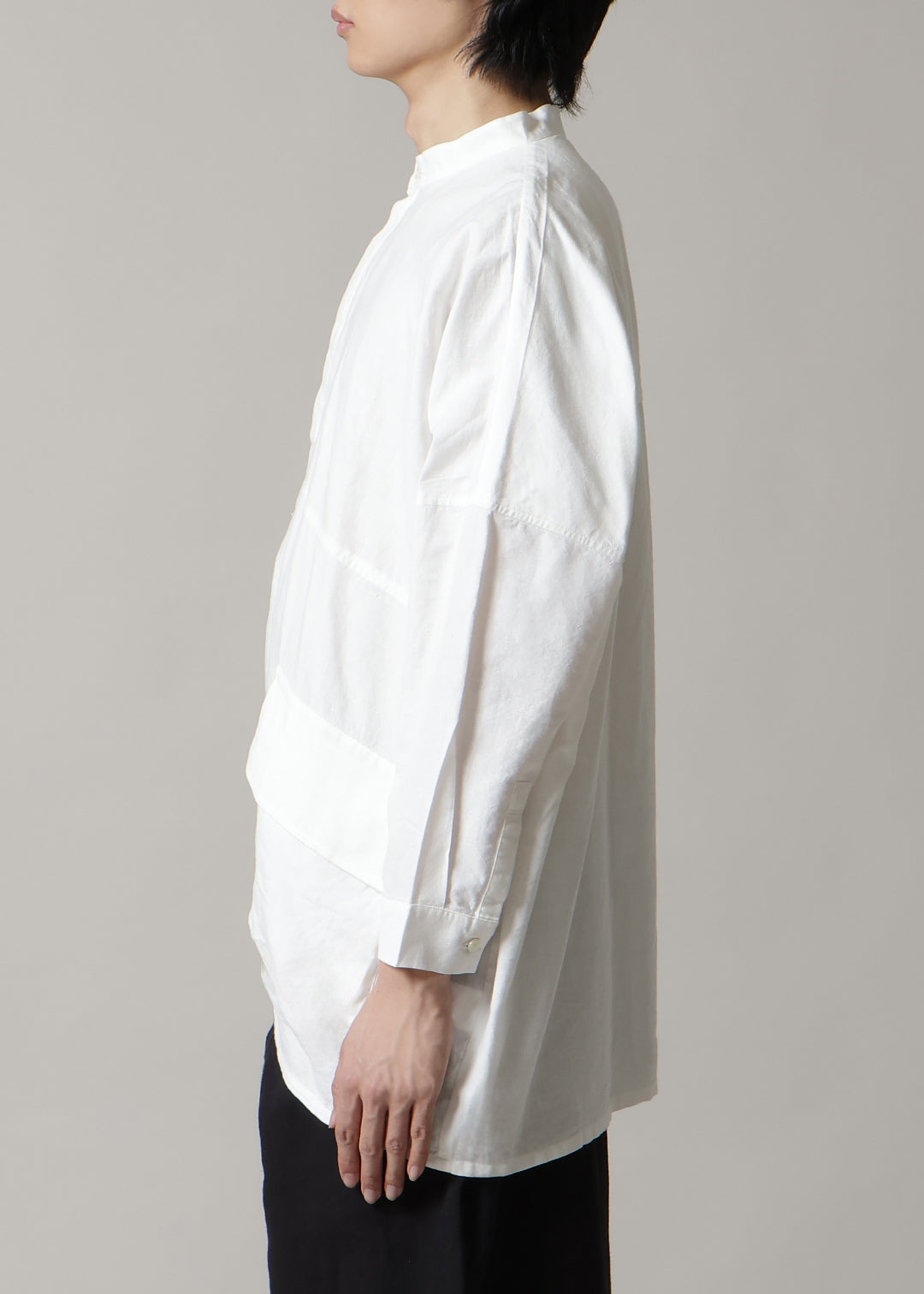 Asymme Patchwork Shirt 100dt khadi