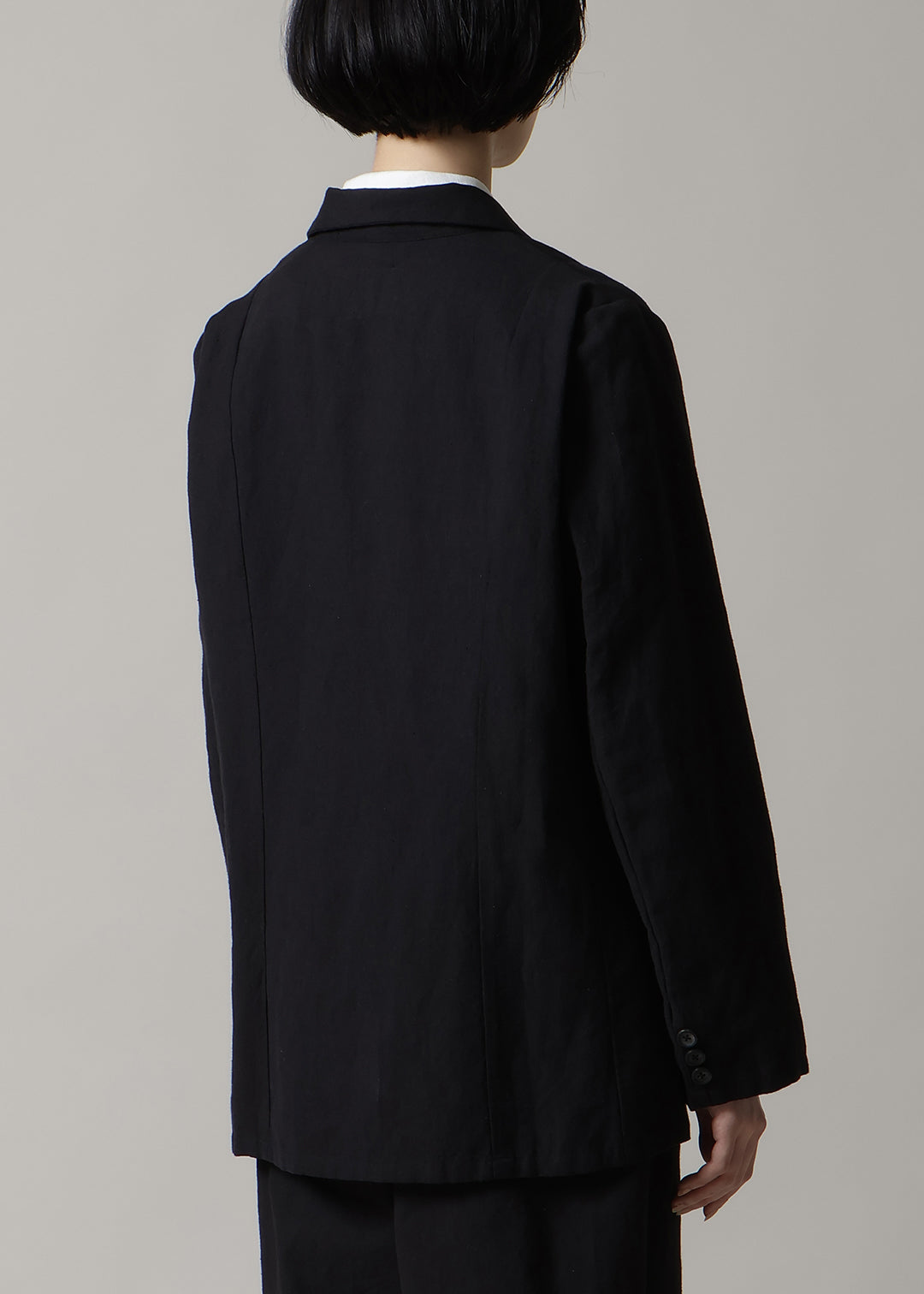 Kaname Slim Jacket Linen Khadi