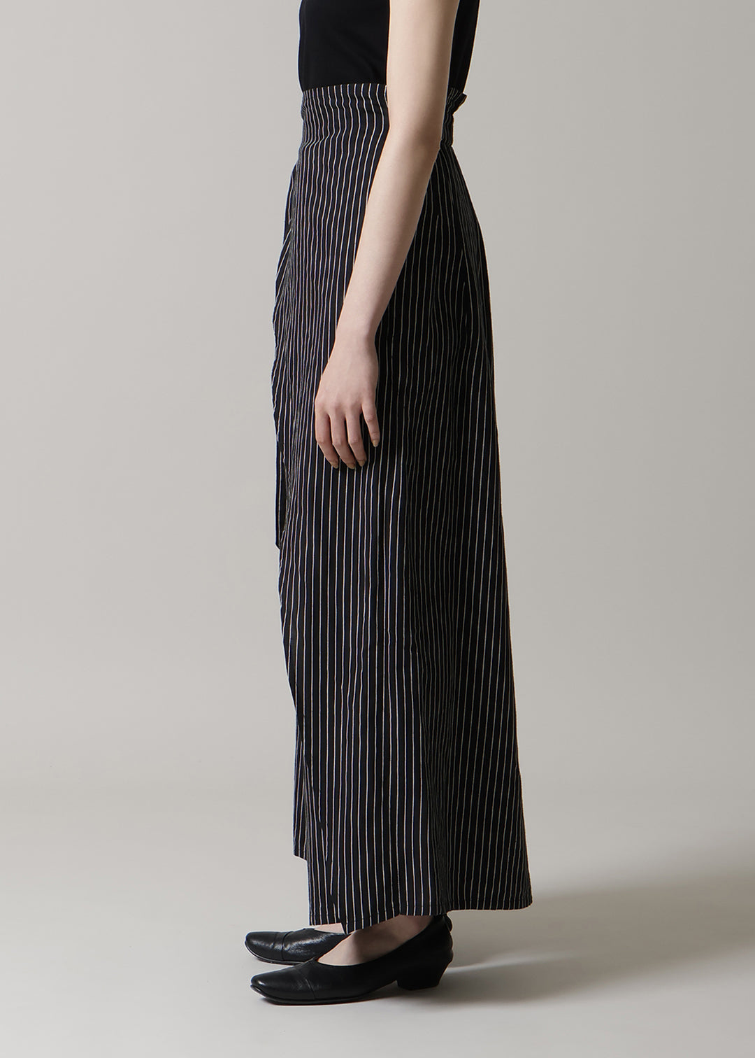 Sculpted Wrap Pants L/C stripe