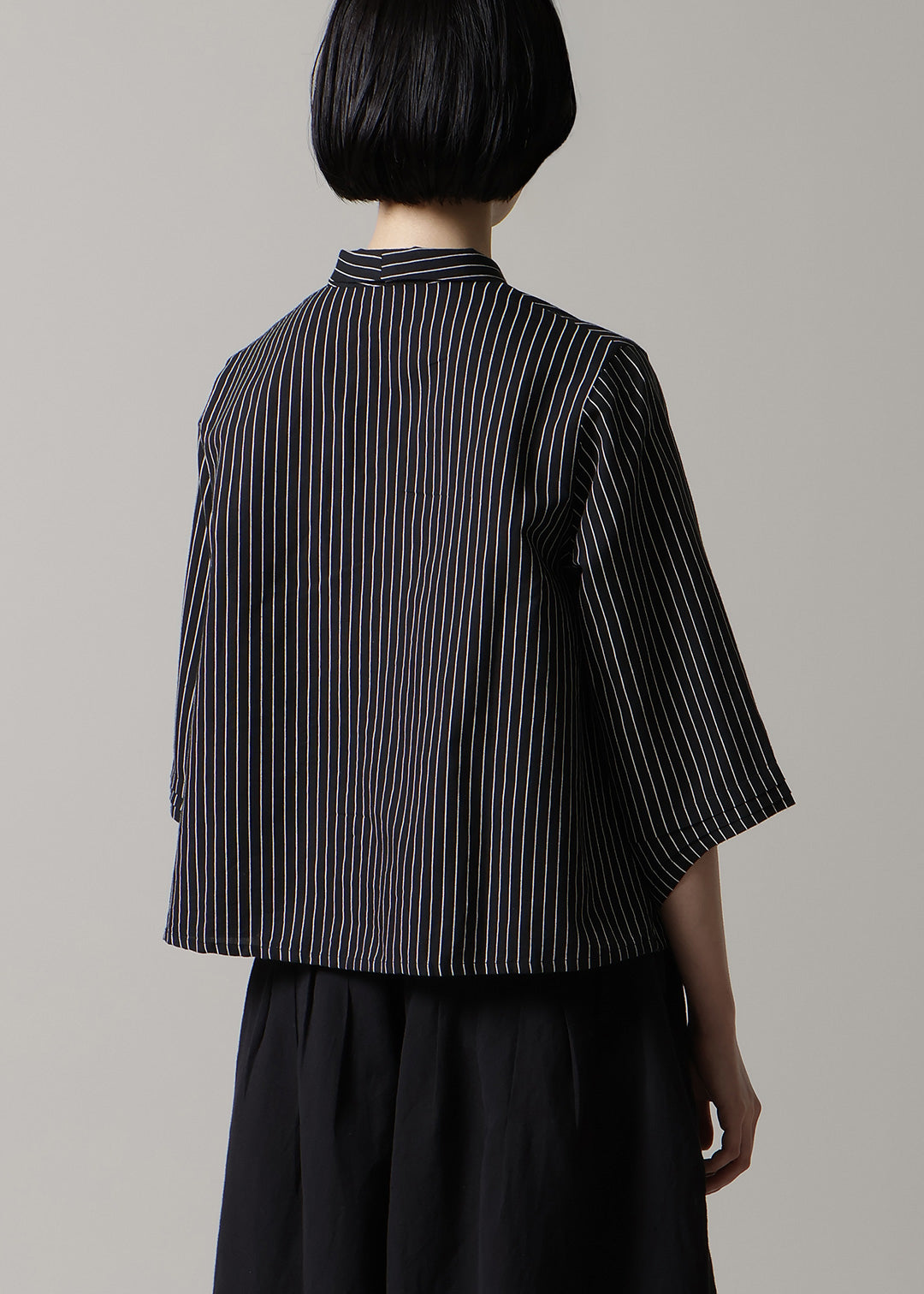 Sculpted Twist Neck TP L/C stripe