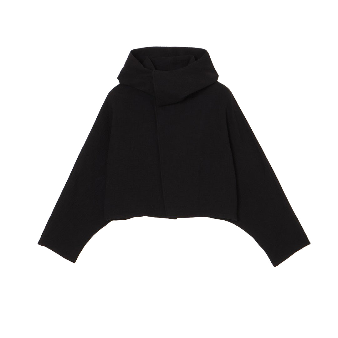 Sculpted Multiway Cape Cotton Gauze