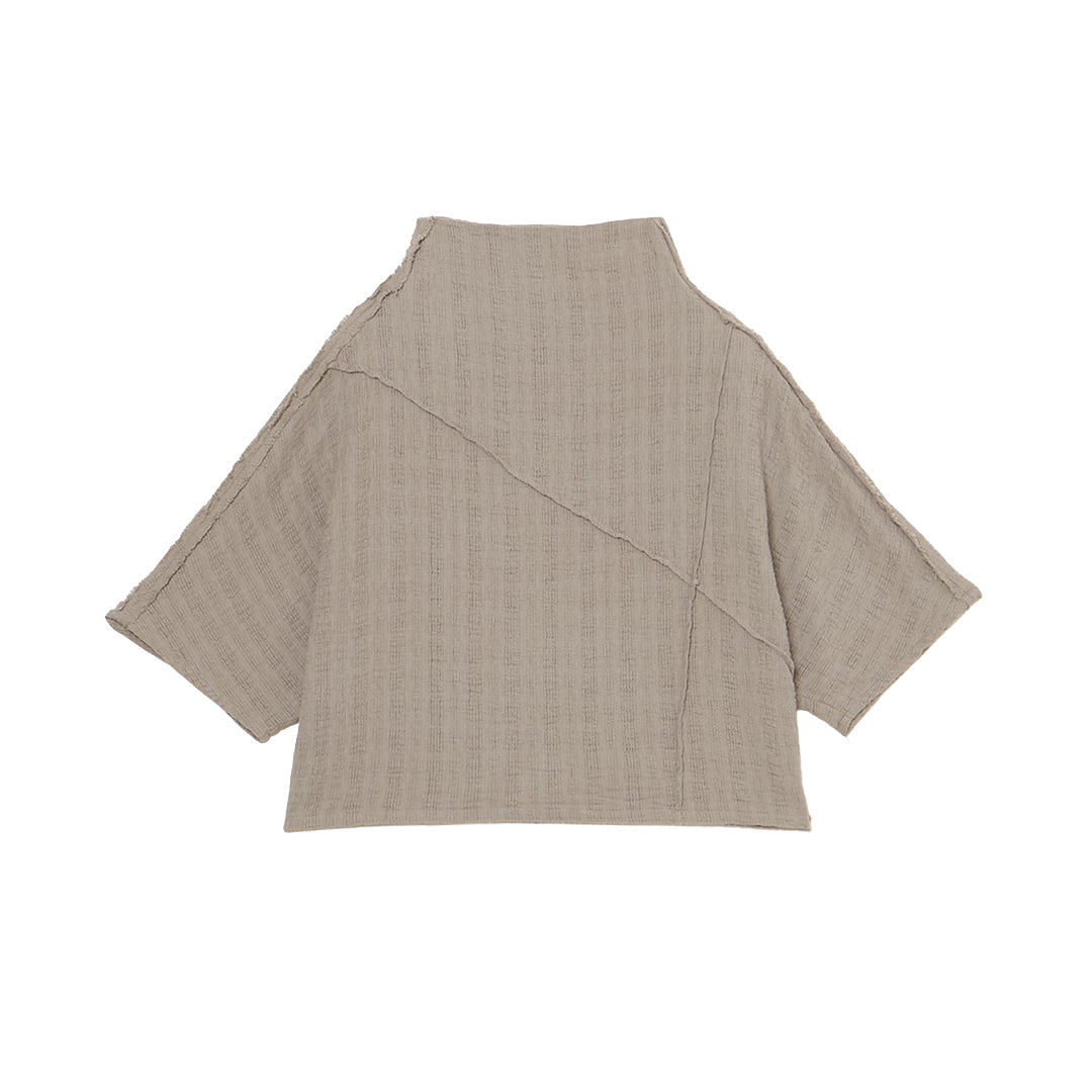Sculpted Dolman Tops Dobby Gauze