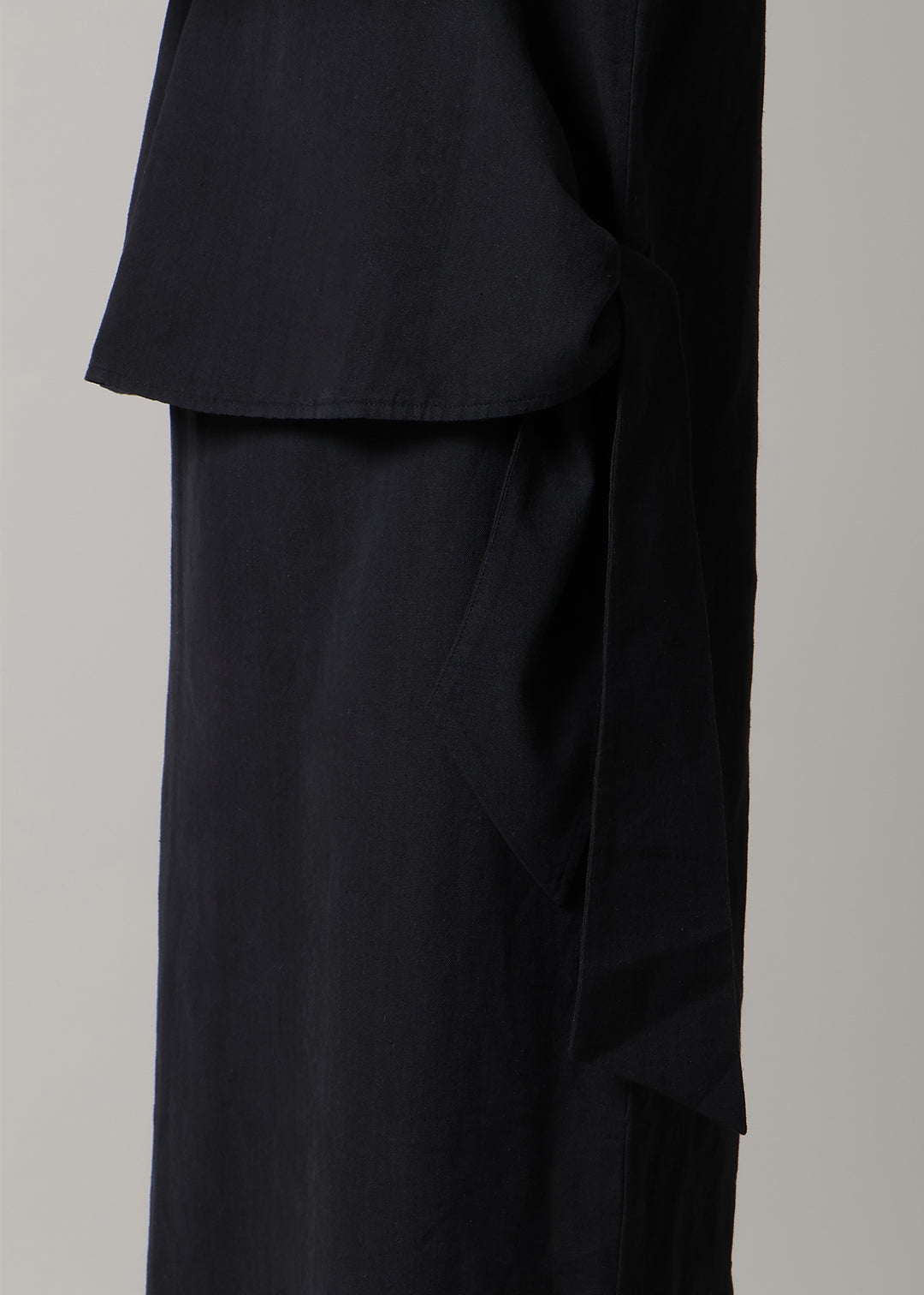 Sculpted Side Tie OP Linen Khadi