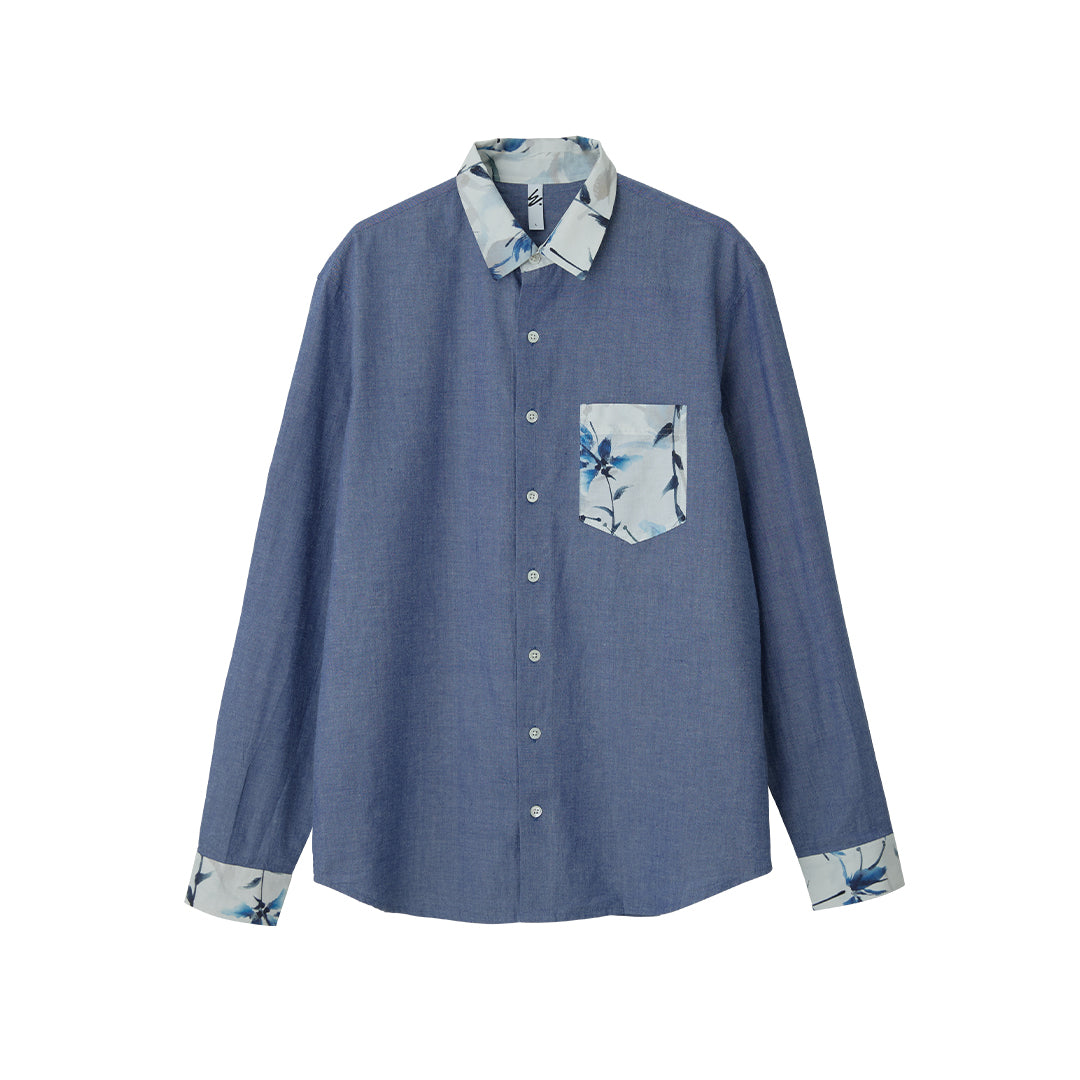 Saigo no Patchwork Mens Shirt