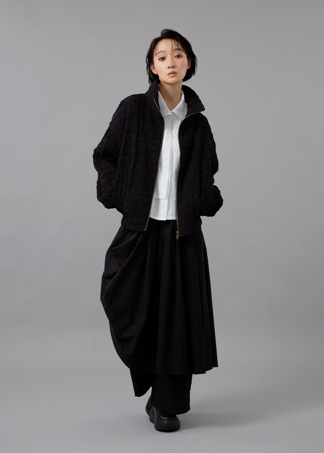 Kaname Short Blouson Shirring