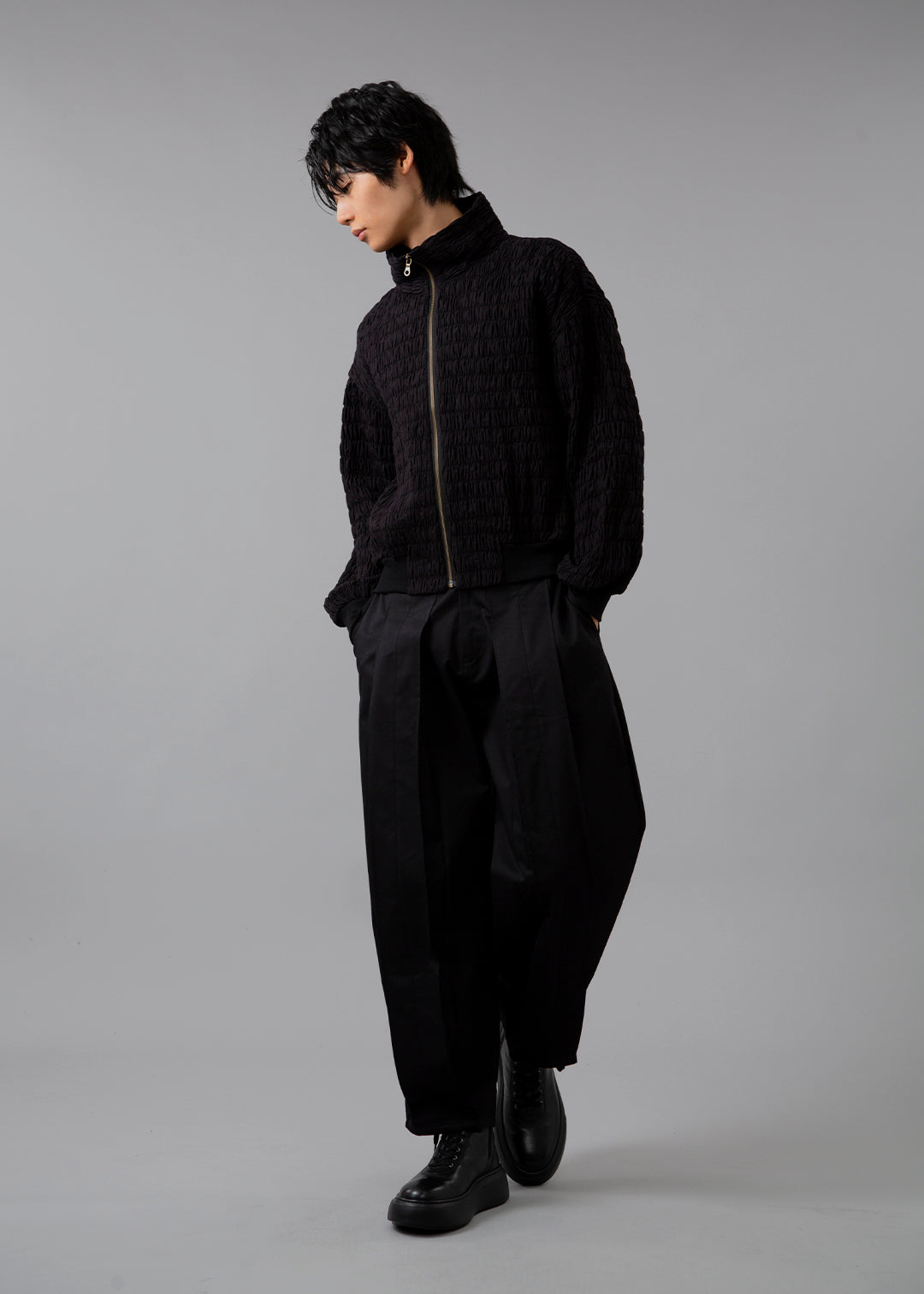 Kaname Short Blouson Shirring