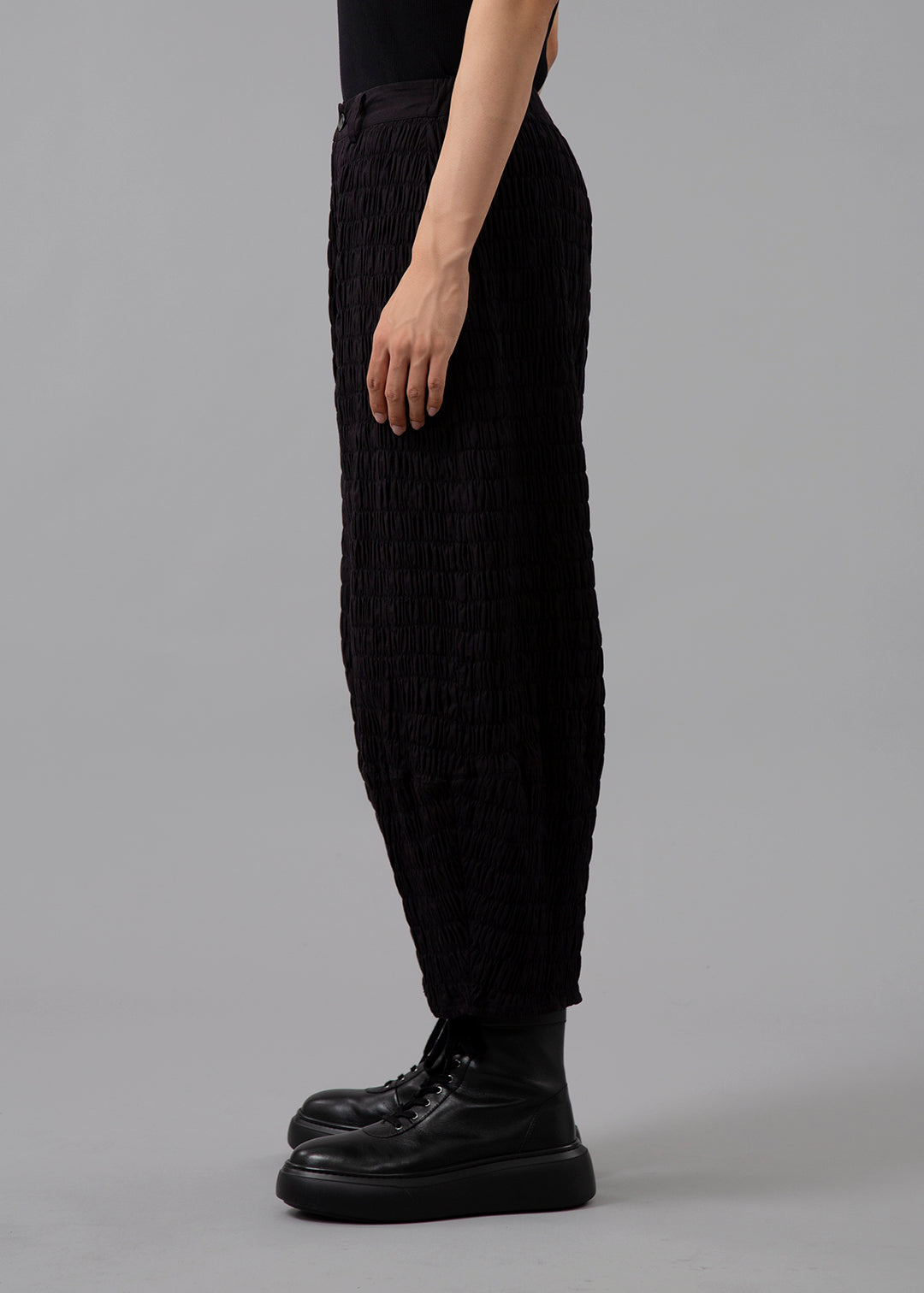 Kaname Slim Balloon Pants Shirring