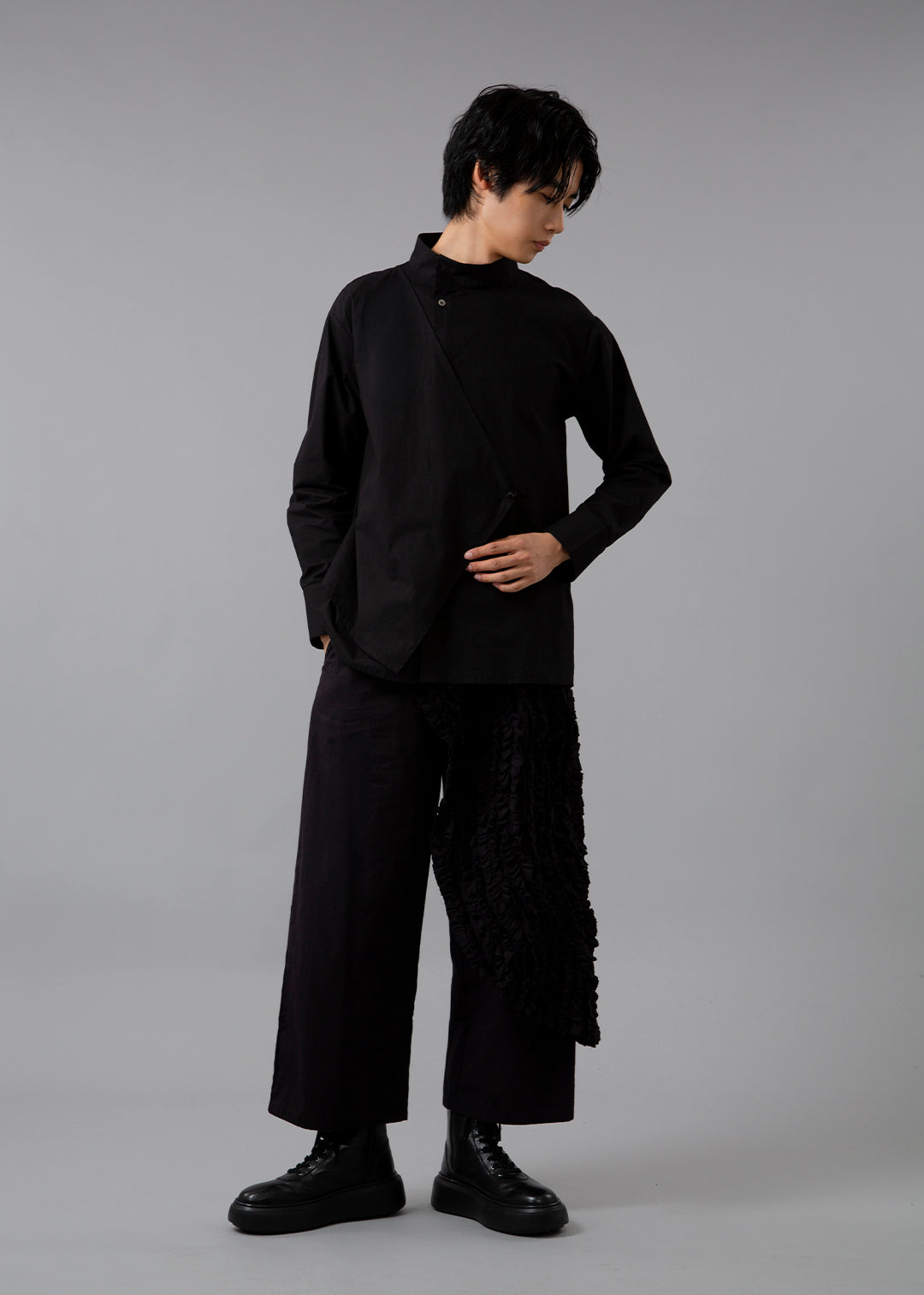 I.V. Layered Pants Cotton Ruffle