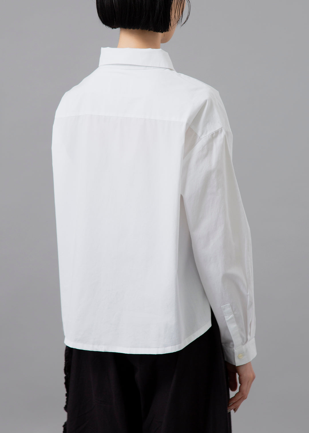 Kaname Layered Yoke Shirt Poplin
