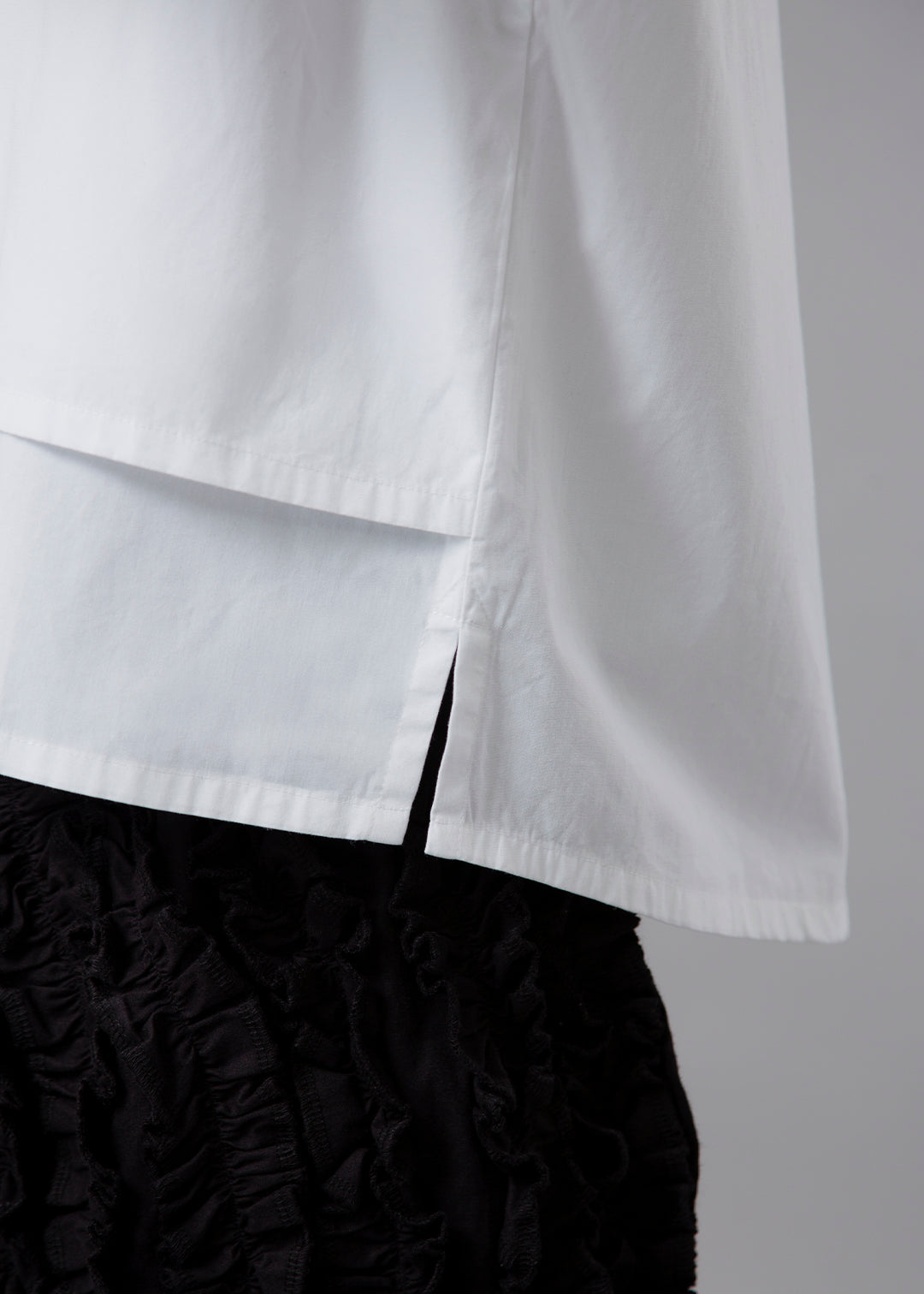 Kaname Layered Yoke Shirt Poplin