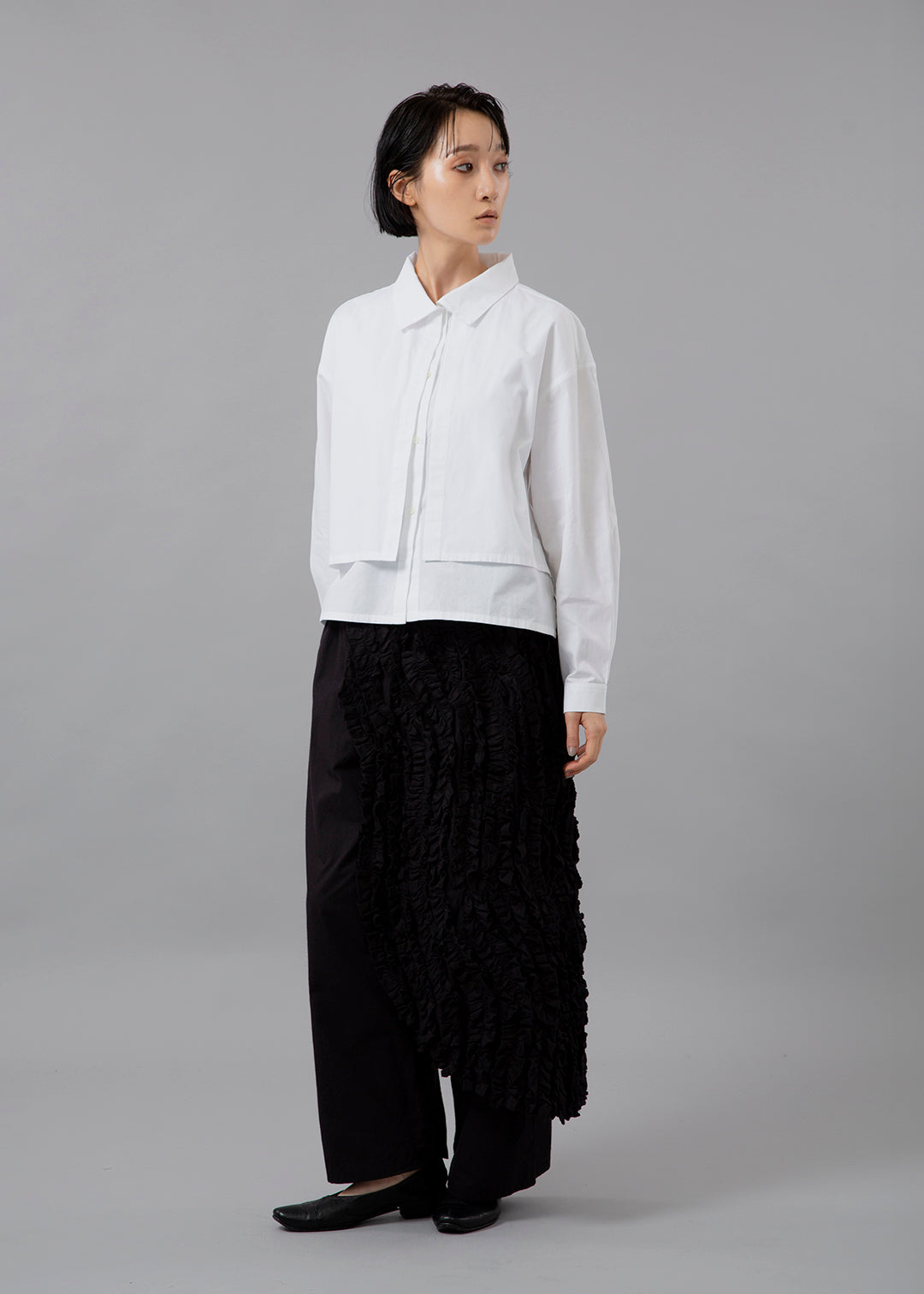 Kaname Layered Yoke Shirt Poplin