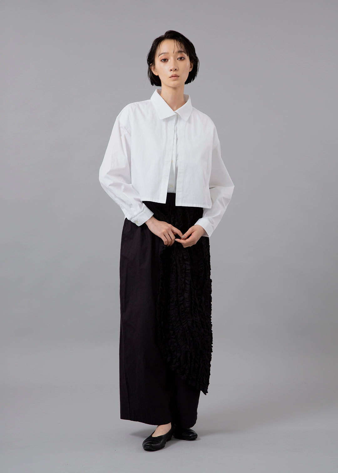 Kaname Layered Yoke Shirt Poplin