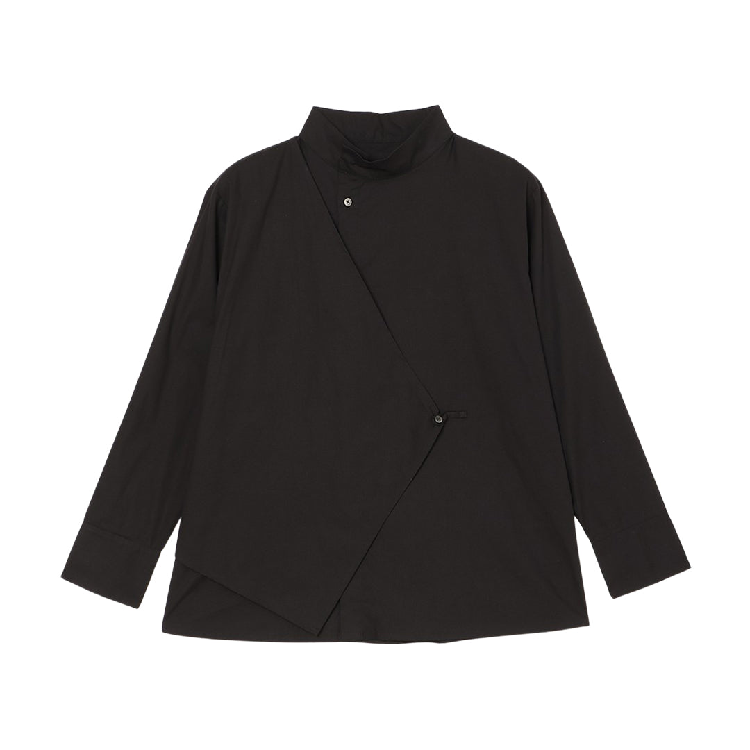 Sculpted Side Layered Shirt Poplin