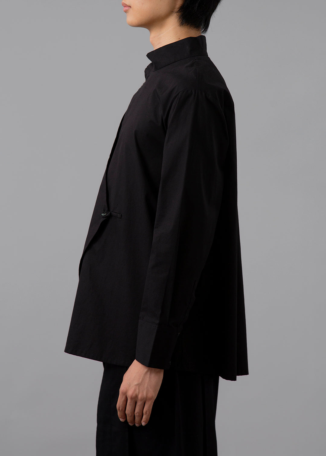 Sculpted Side Layered Shirt Poplin