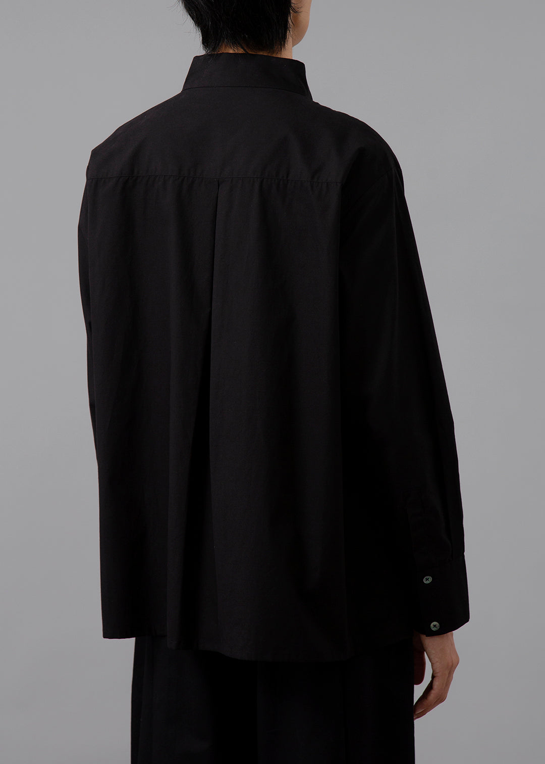 Sculpted Side Layered Shirt Poplin