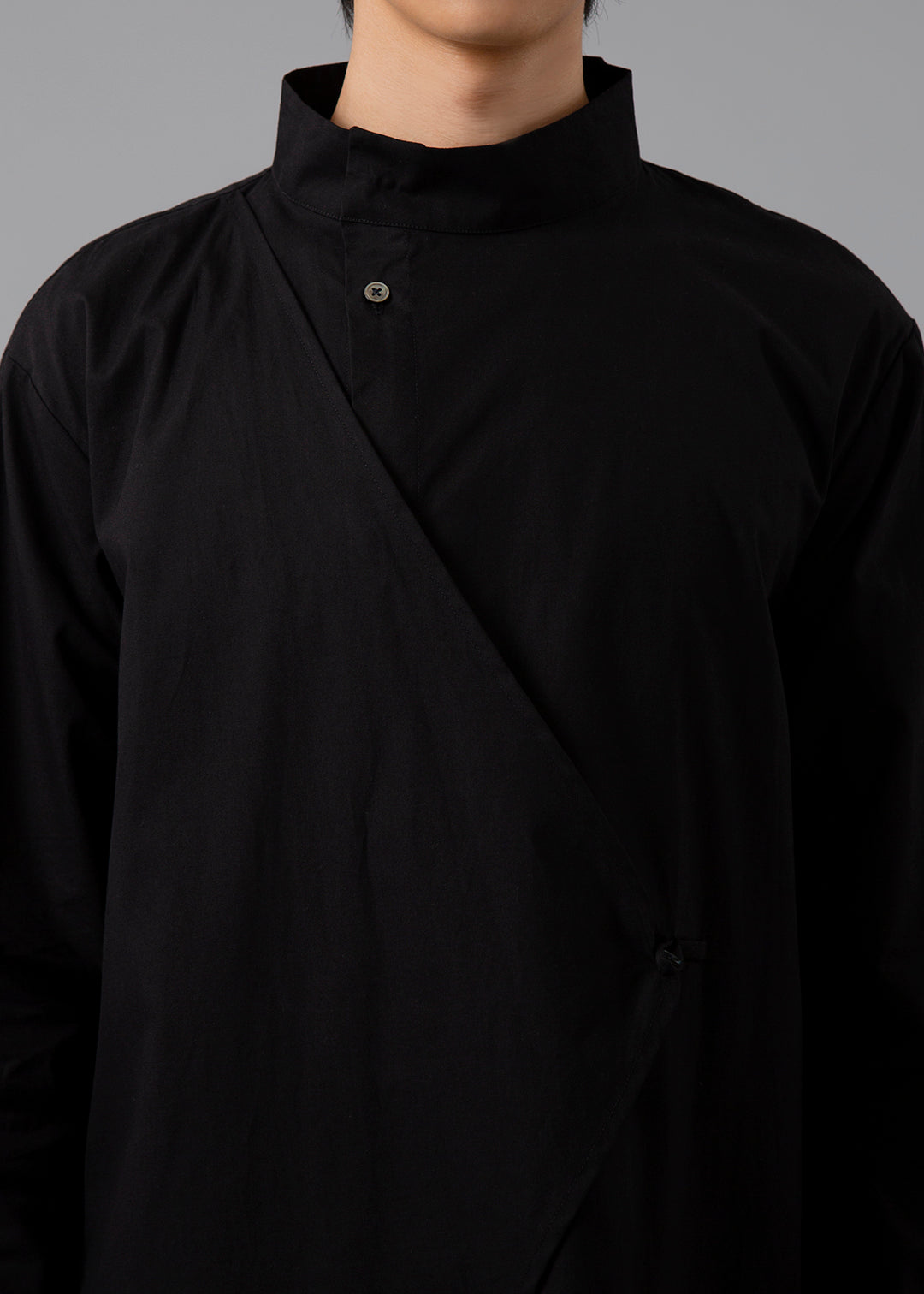 Sculpted Side Layered Shirt Poplin