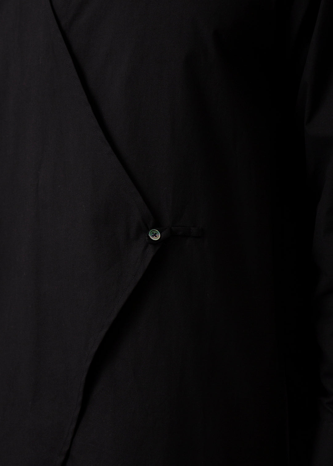 Sculpted Side Layered Shirt Poplin