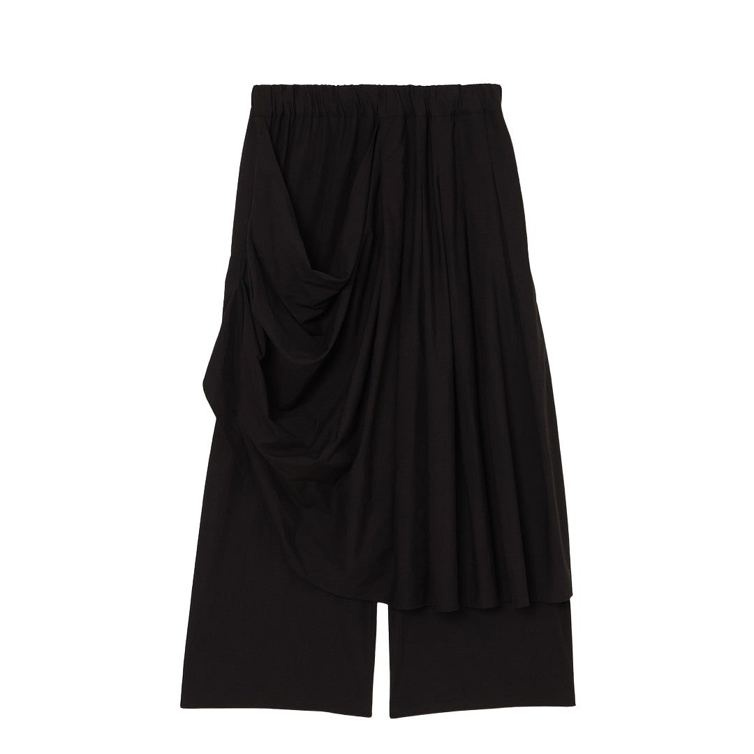 Sculpted Drape Tuck Pants Cotton