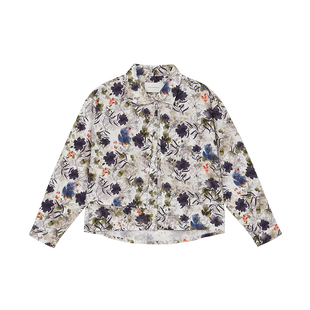 Kaname Layered Yoke SH Print Poplin
