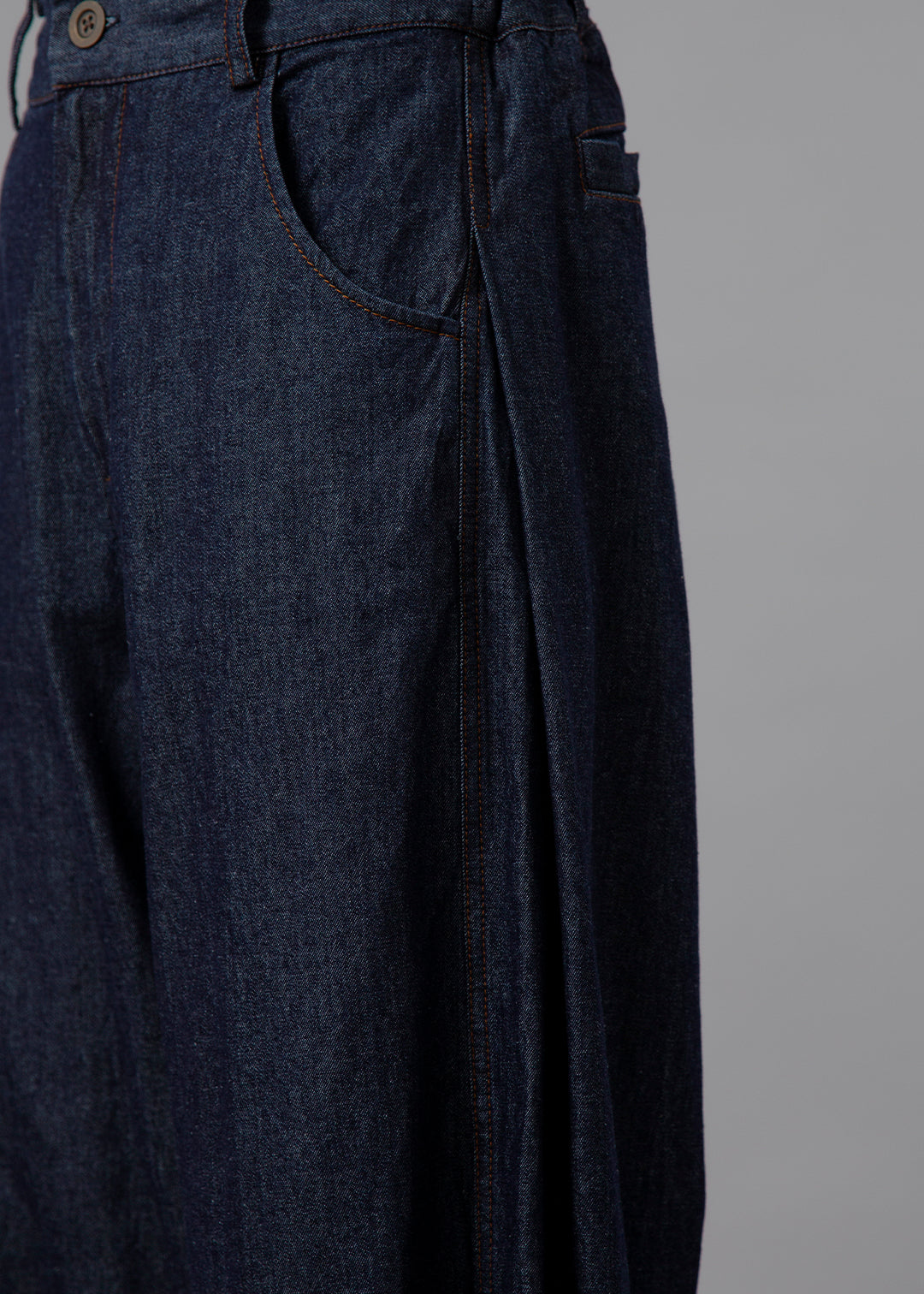 Kaname Side Tuck Pants Denim