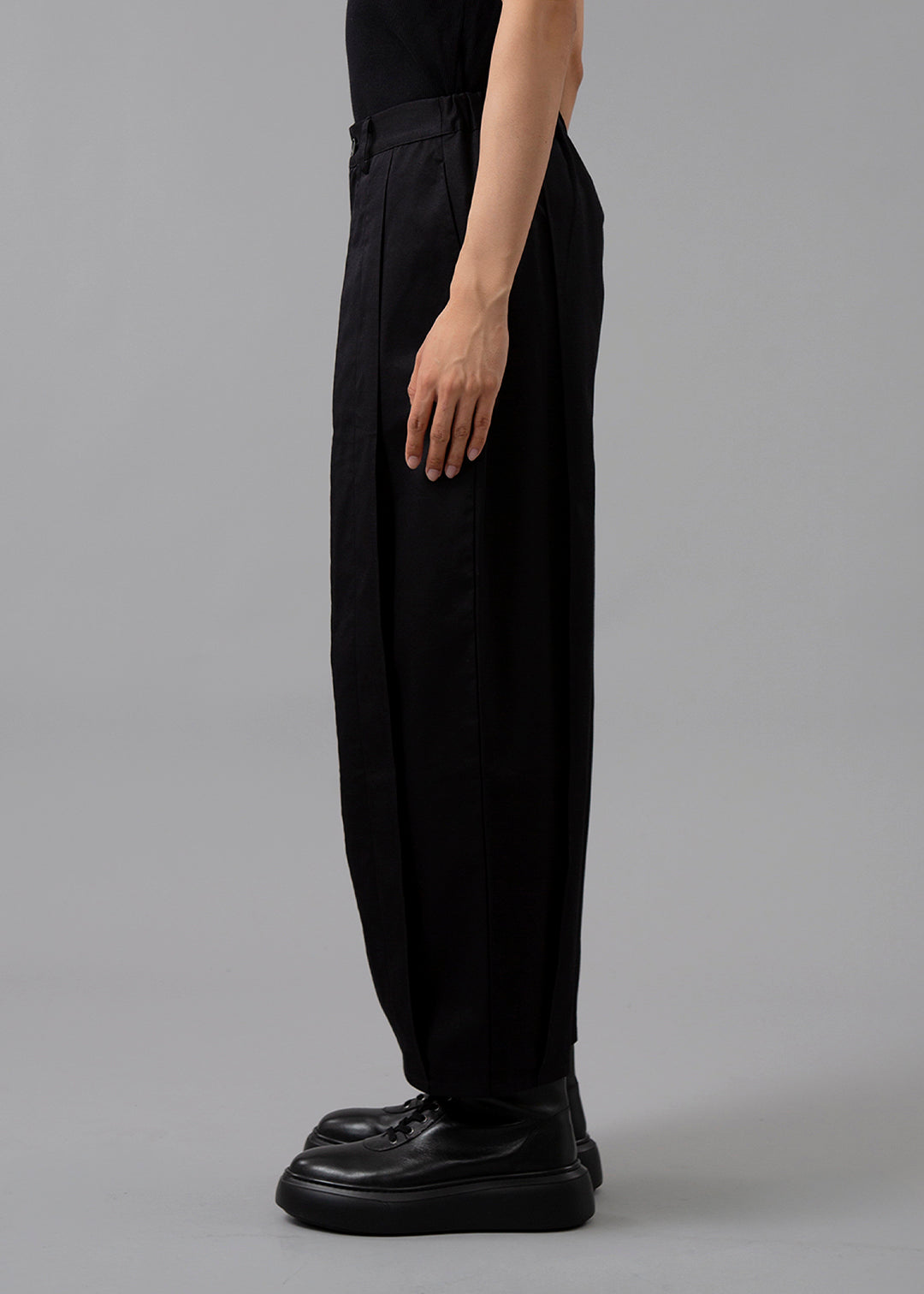 Sculpted Deep Tuck PT Cotton Chino