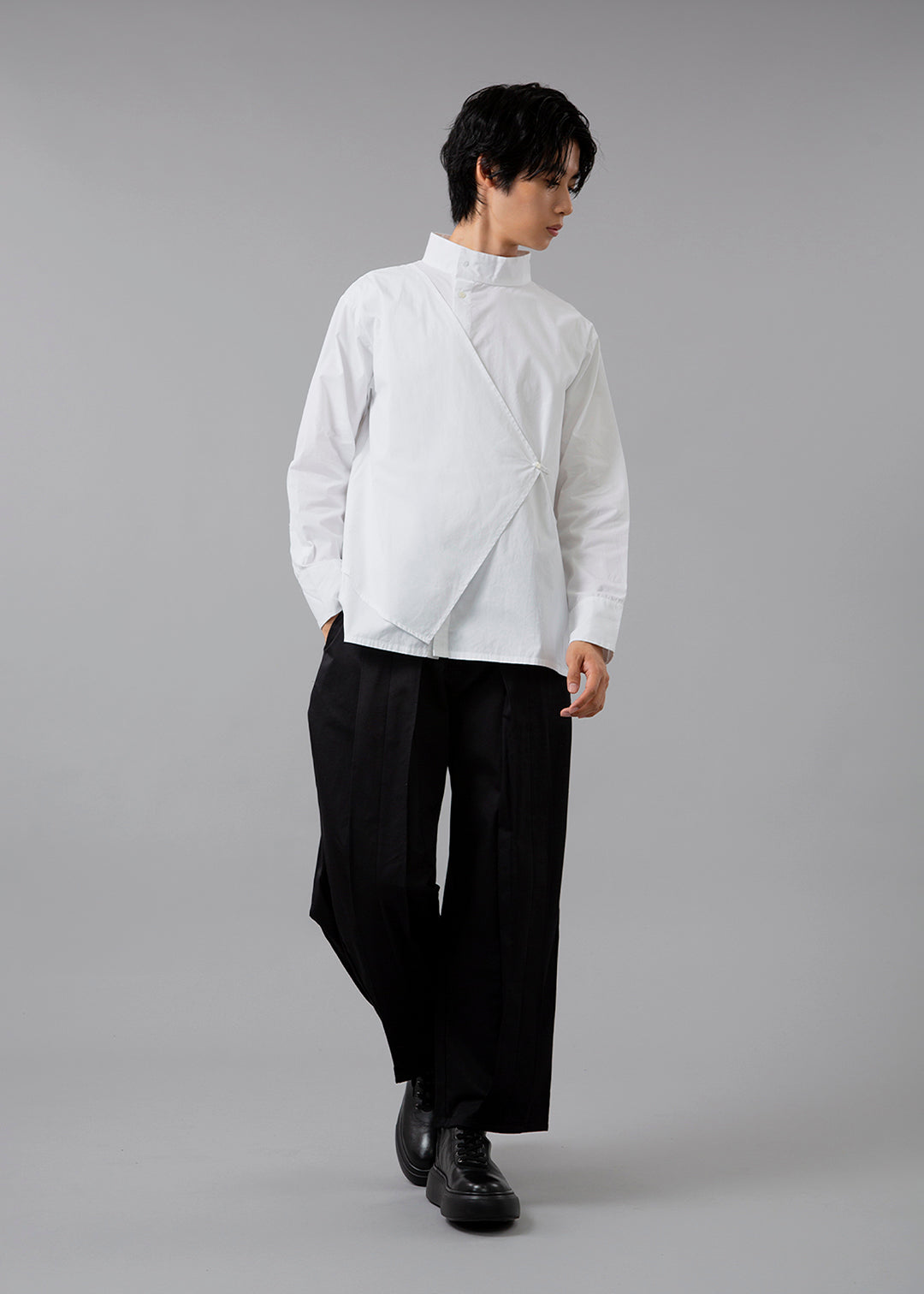 Sculpted Deep Tuck PT Cotton Chino