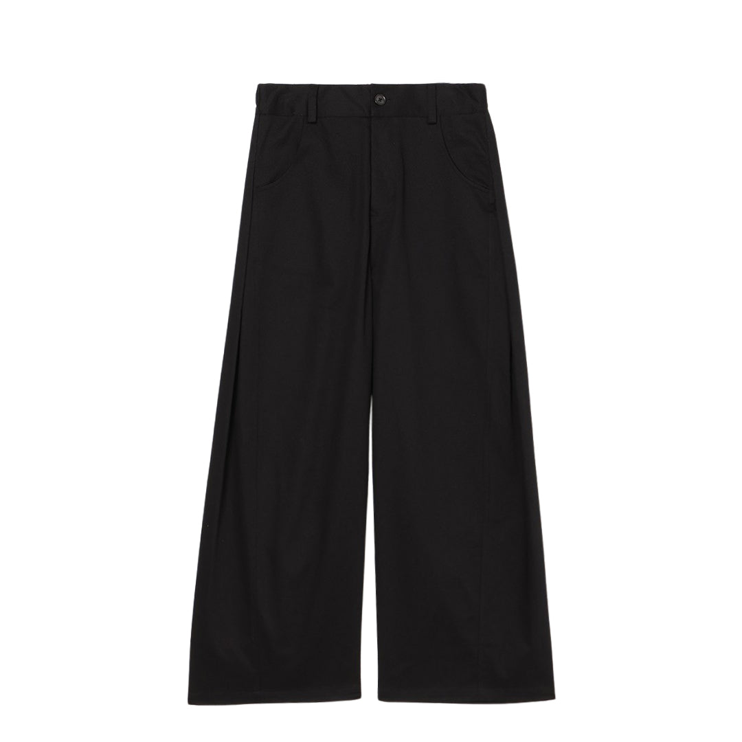 Kaname Side Tuck Pants Cotton Chino