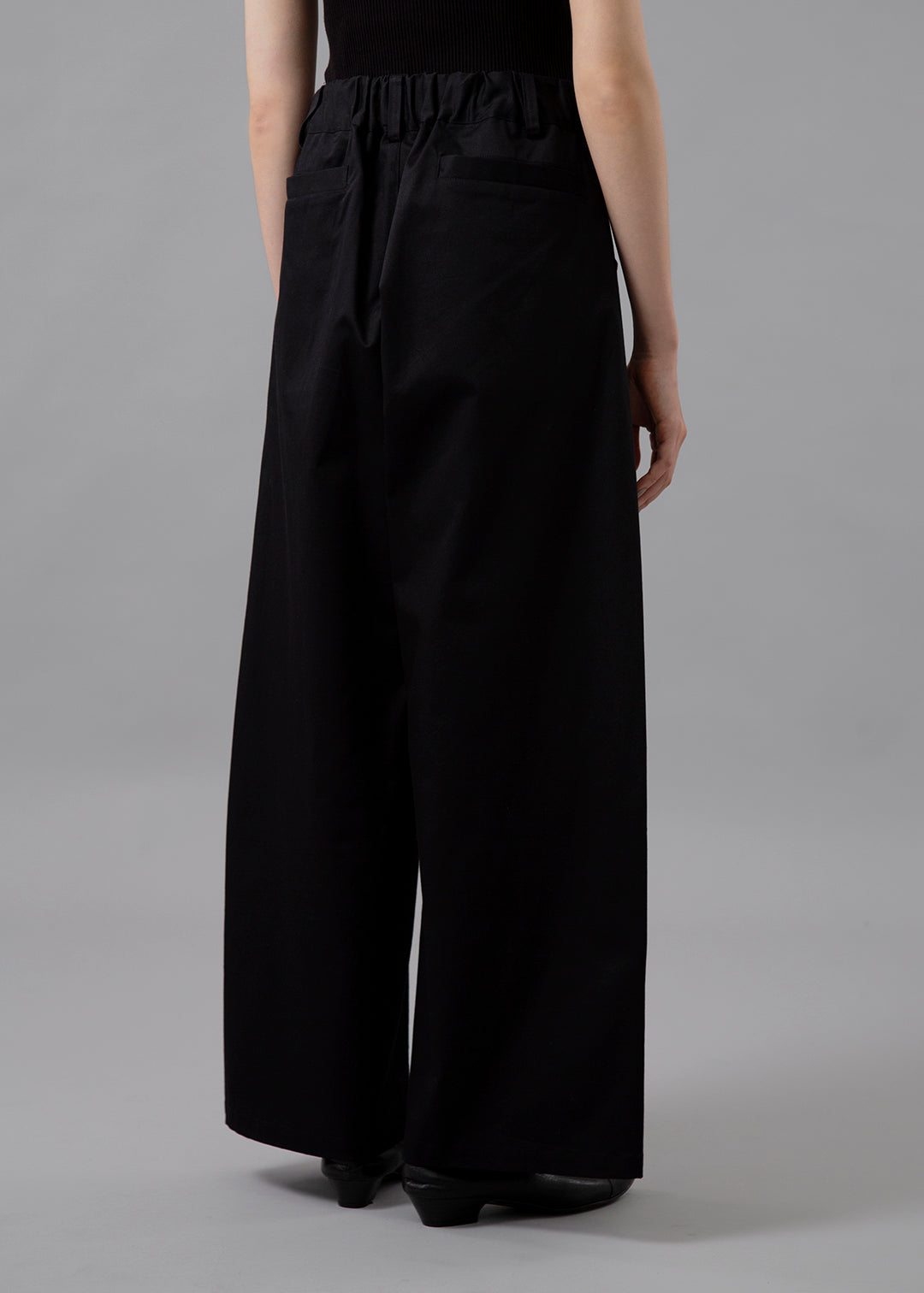 Kaname Side Tuck Pants Cotton Chino