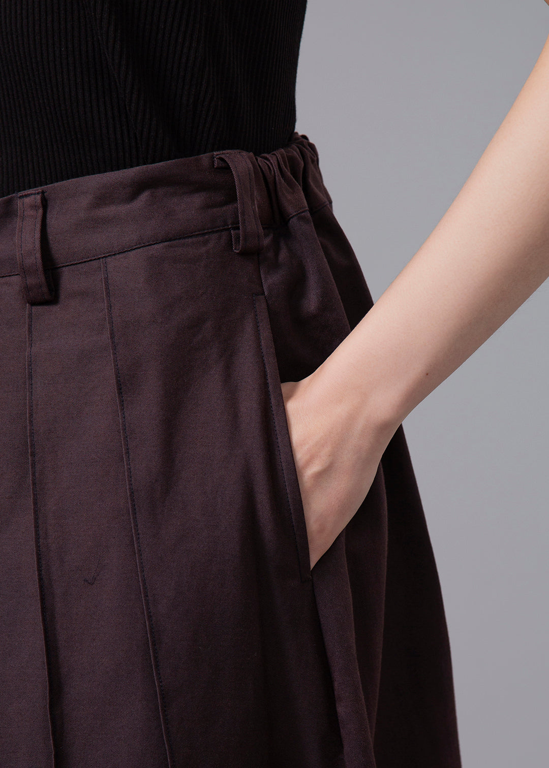 Kaname Uneven Pleat SK Washed Chino