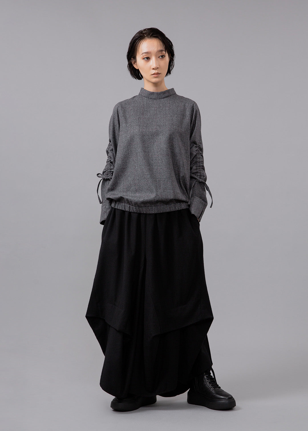 Rhythm Drawstring SL Top Ornello