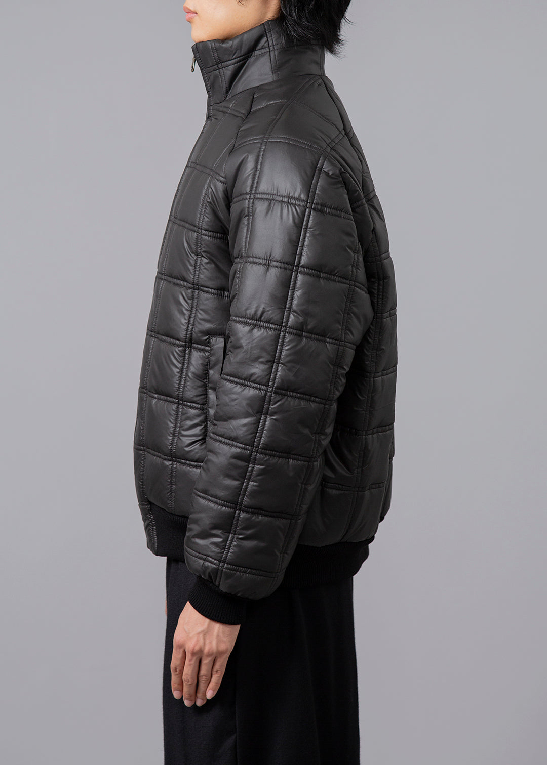 I.V. Grid Quilted Blouson