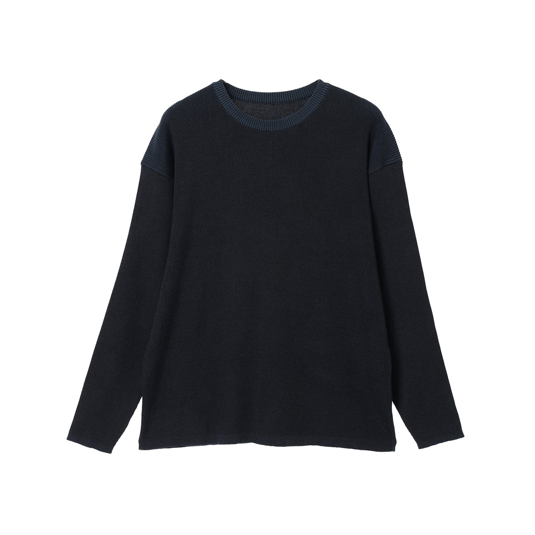 Accordion Sweater 14gg Cotton