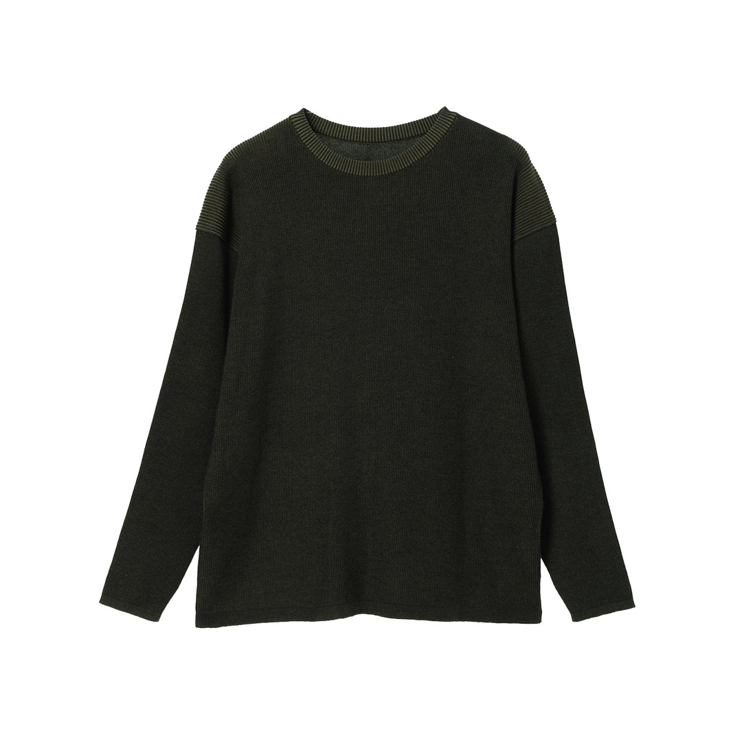 Accordion Sweater 14gg Cotton