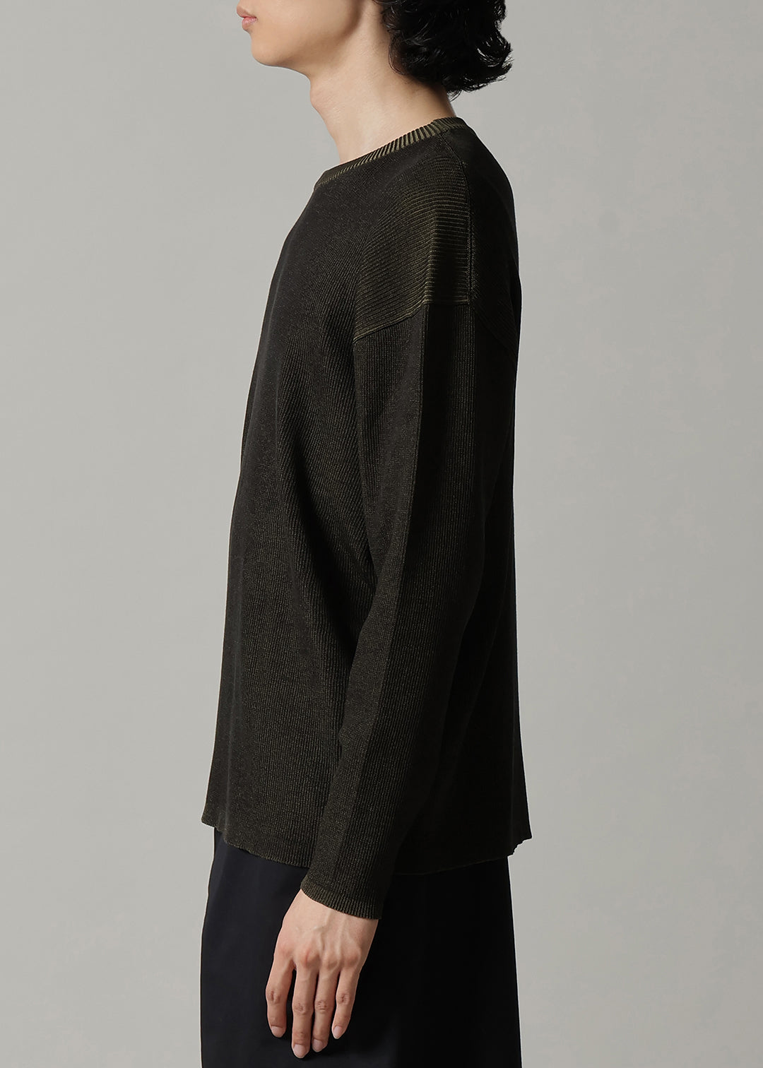 Accordion Sweater 14gg Cotton