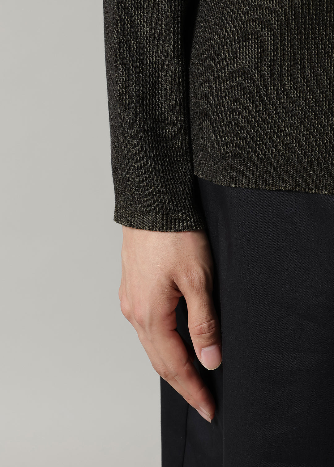 Accordion Sweater 14gg Cotton