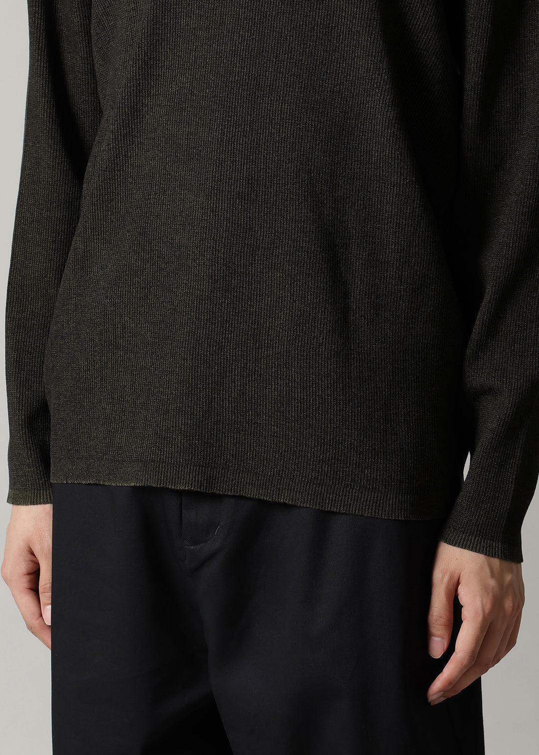 Accordion Sweater 14gg Cotton