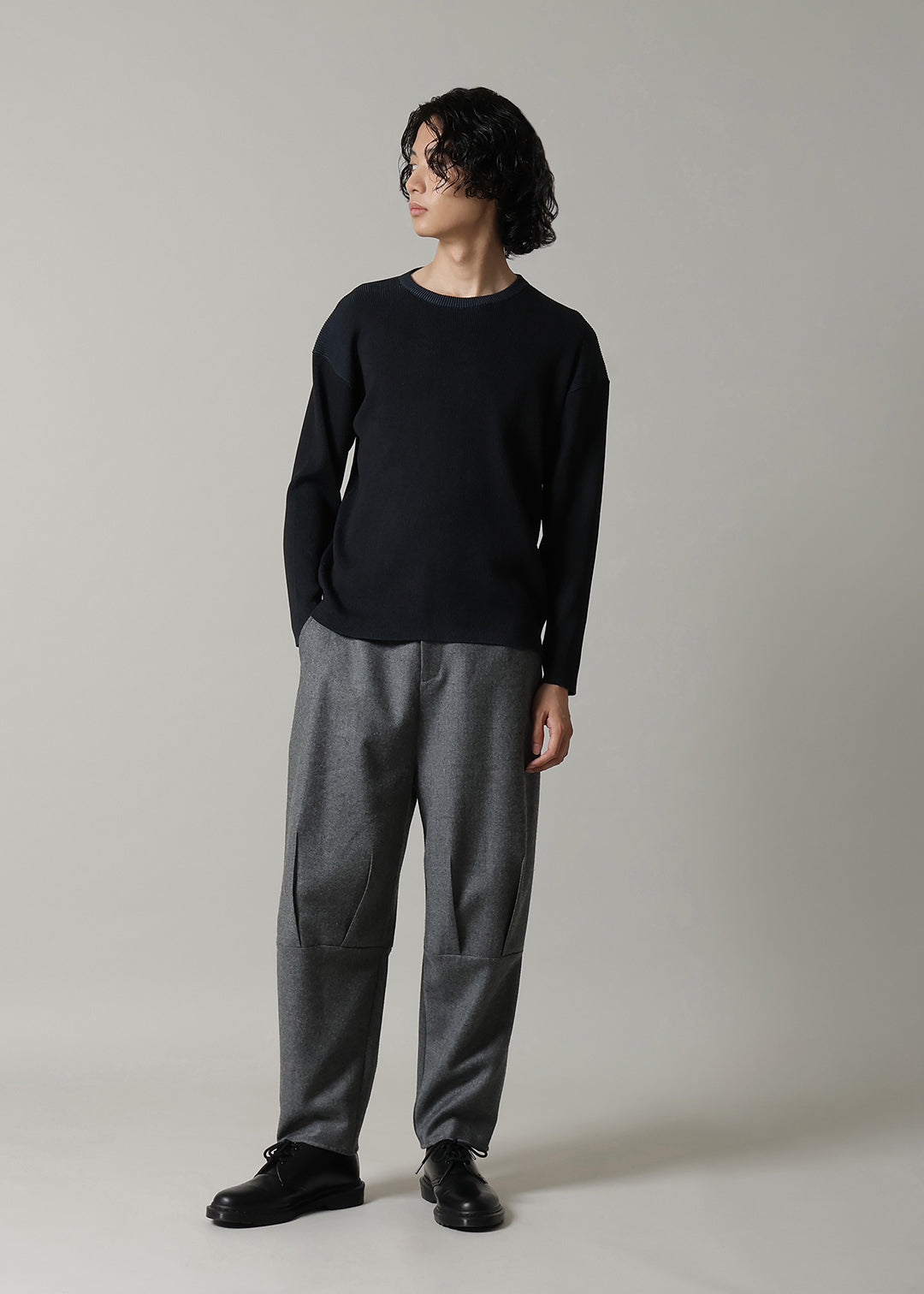 Accordion Sweater 14gg Cotton