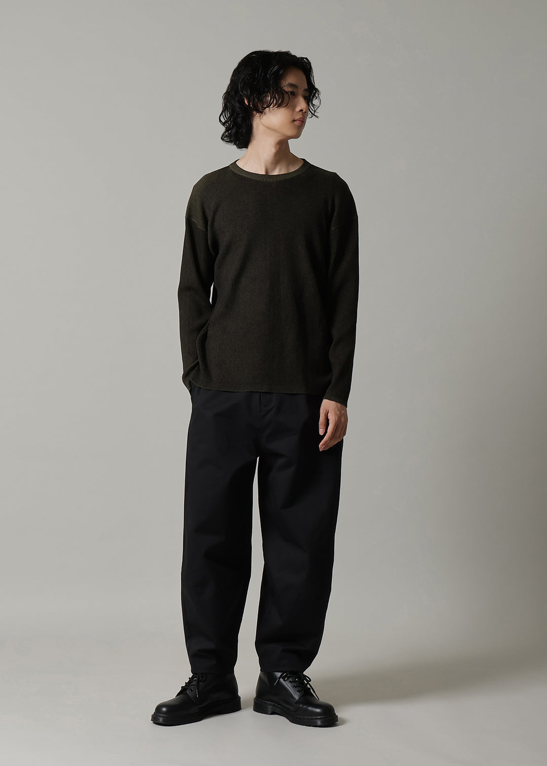 Accordion Sweater 14gg Cotton