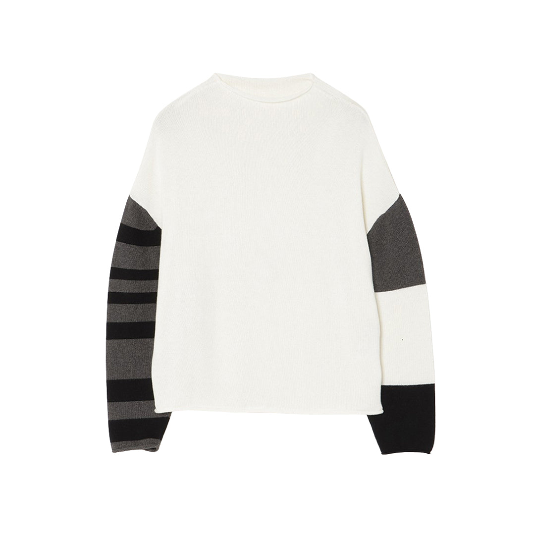 Harie Short Knit Tops 7gg Cotton