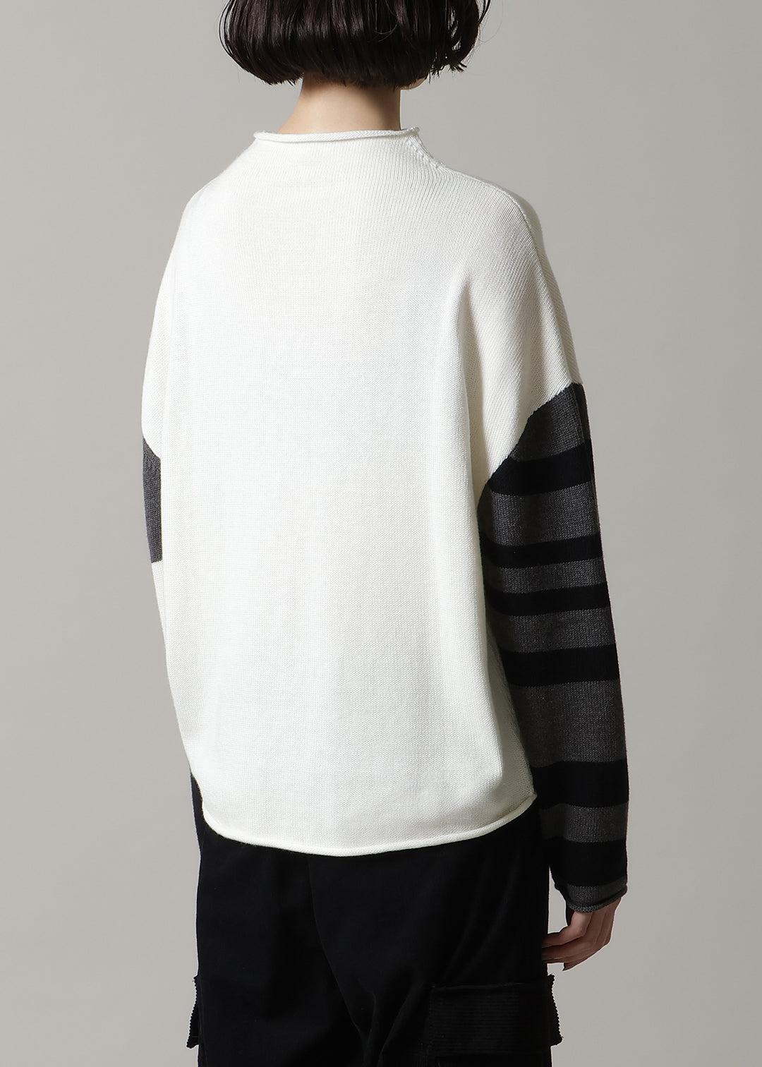 Harie Short Knit Tops 7gg Cotton