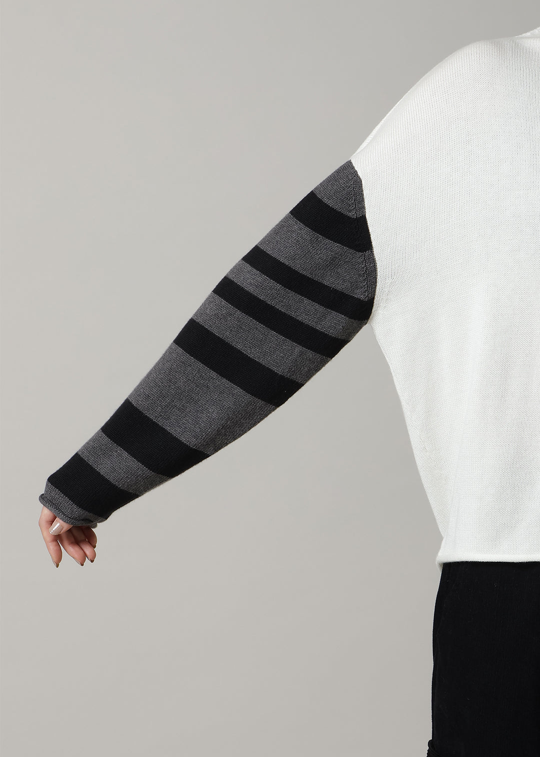 Harie Short Knit Tops 7gg Cotton