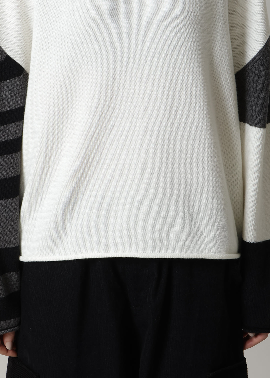 Harie Short Knit Tops 7gg Cotton
